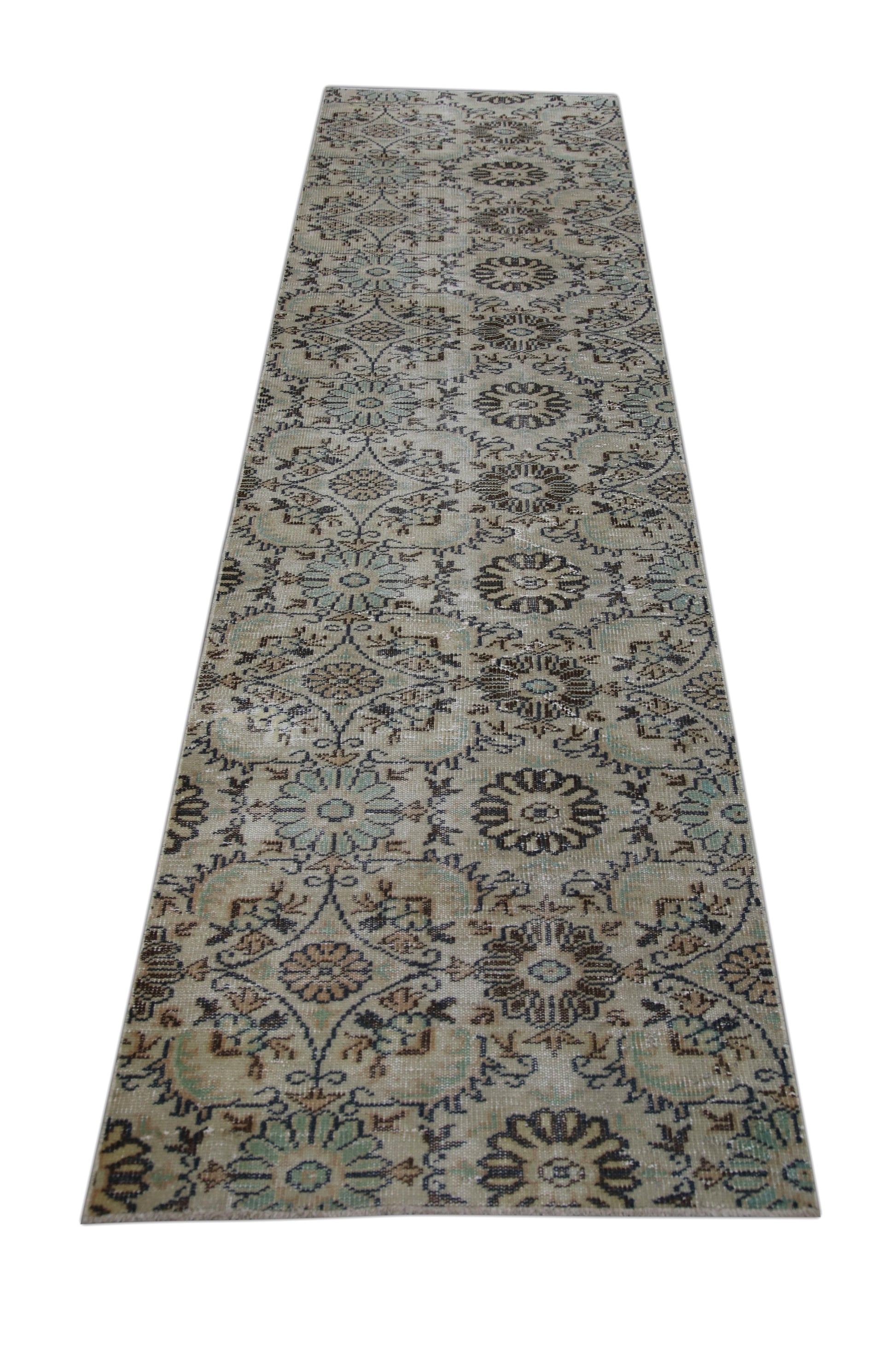 Turkish Vintage Anatolian Rug  2'10" x 10'1" #250