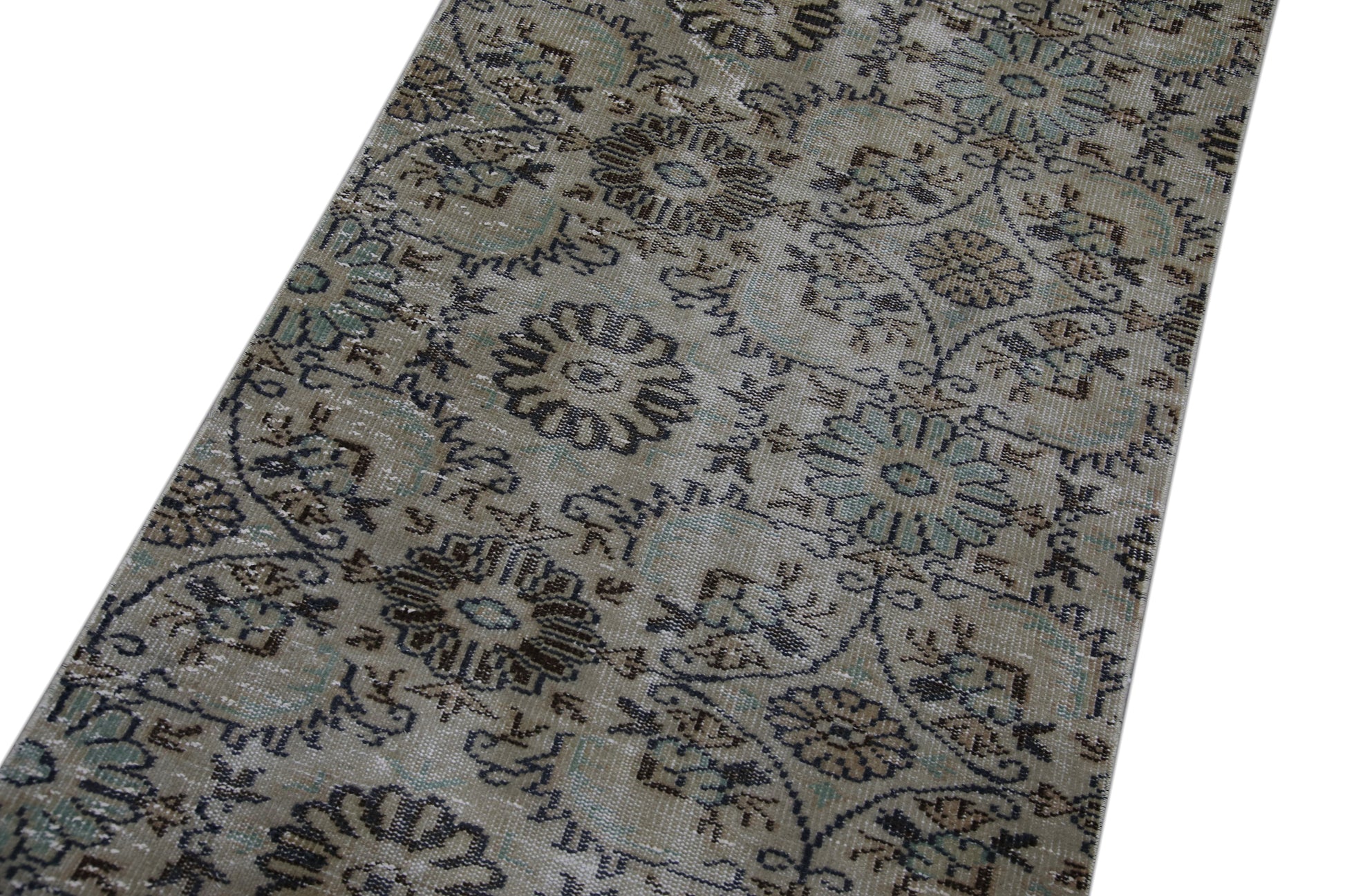 Turkish Vintage Anatolian Rug  2'10" x 10'1" #250