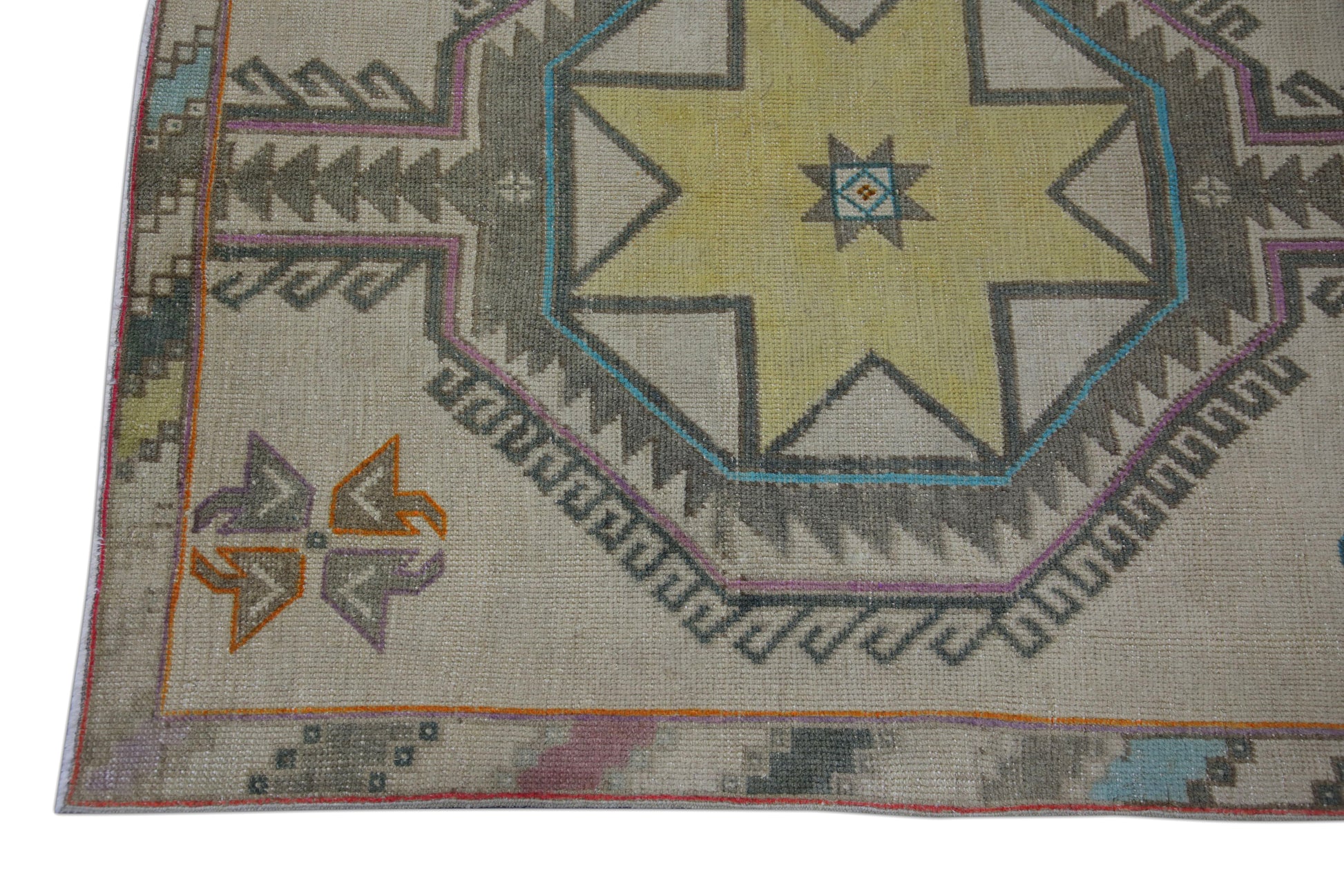 Turkish Vintage Anatolian Rug  3'5" x 11'9" #320