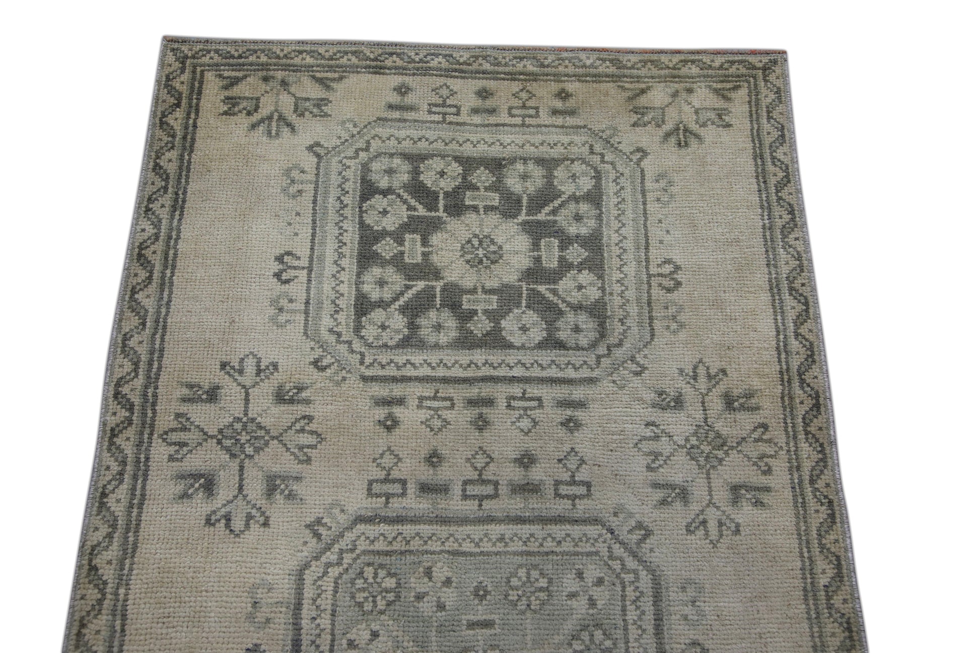 Turkish Vintage Anatolian Rug  3'1" x 10'7" #227