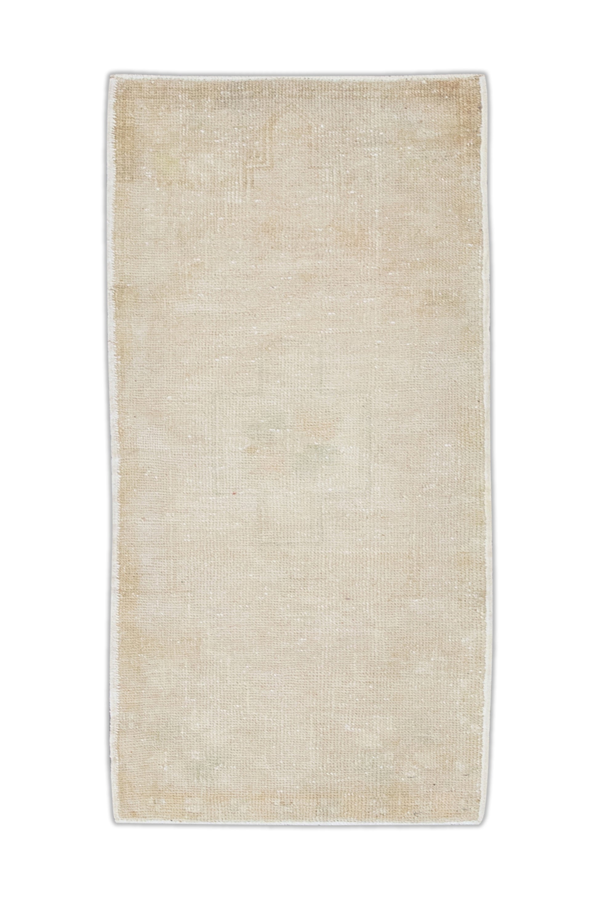 Oriental Hand Knotted Vintage Turkish Mini Rug 1'7" x 3'6" #8279