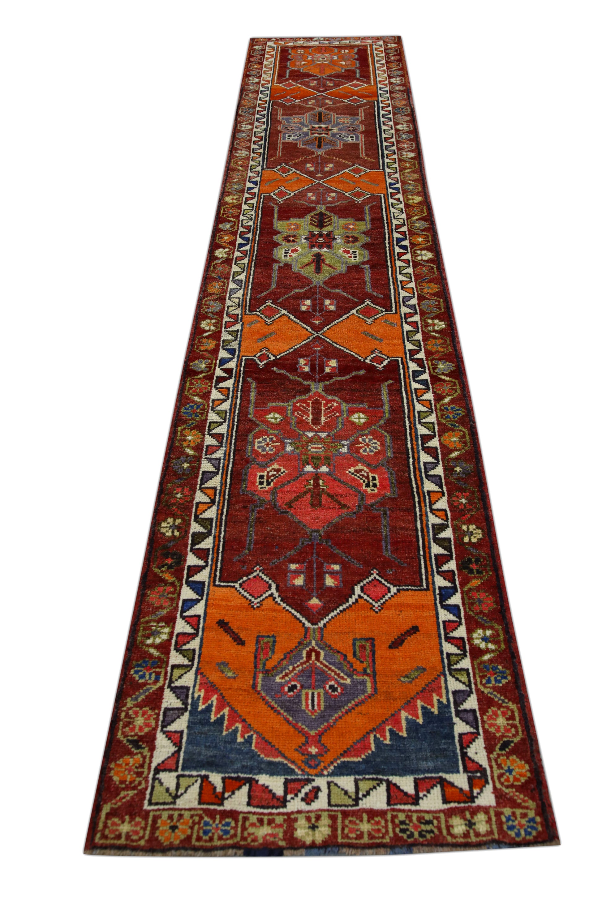 Turkish Vintage Anatolian Rug  2'11" x 13'7" #132