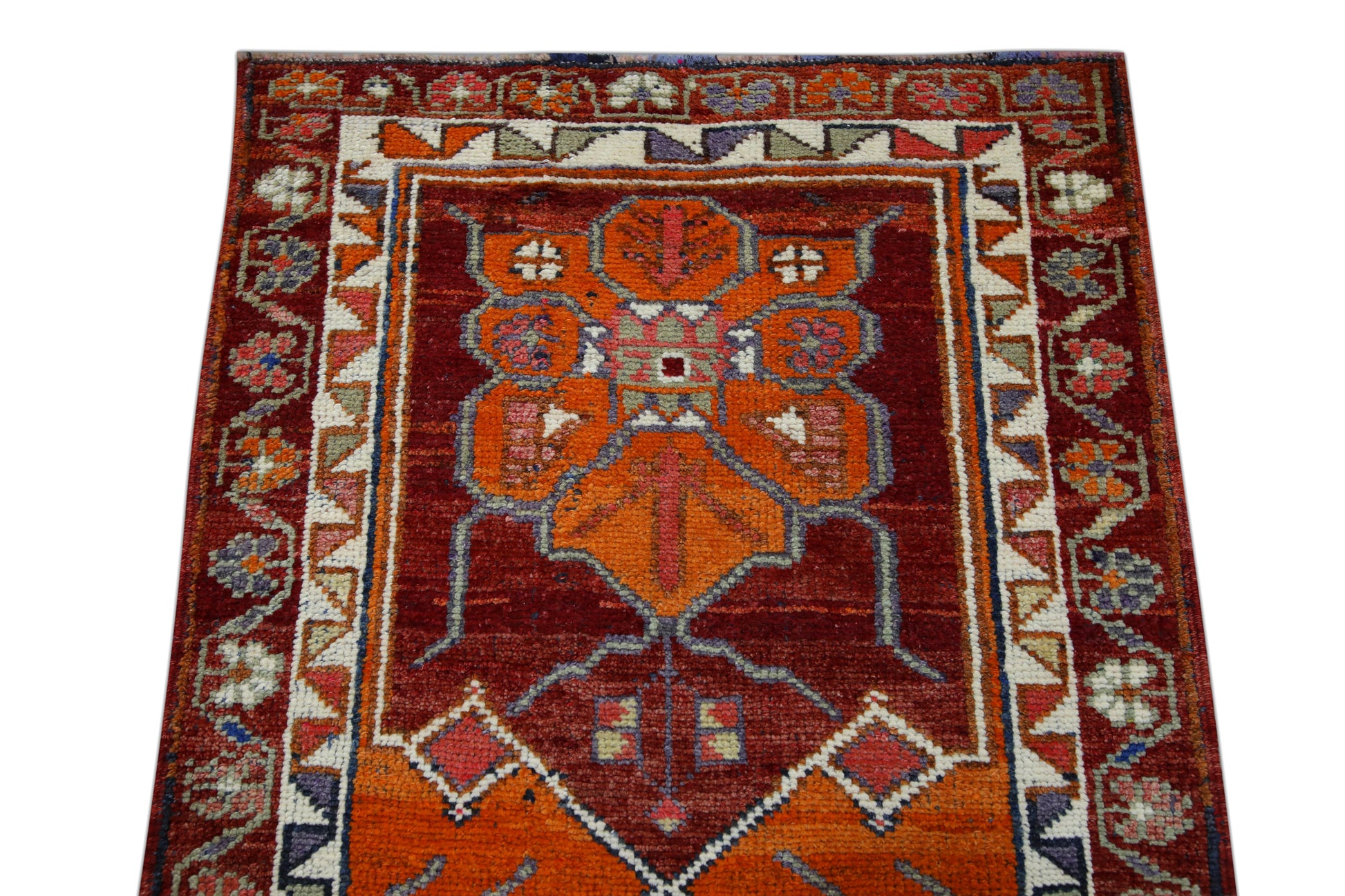 Turkish Vintage Anatolian Rug  2'11" x 13'7" #132