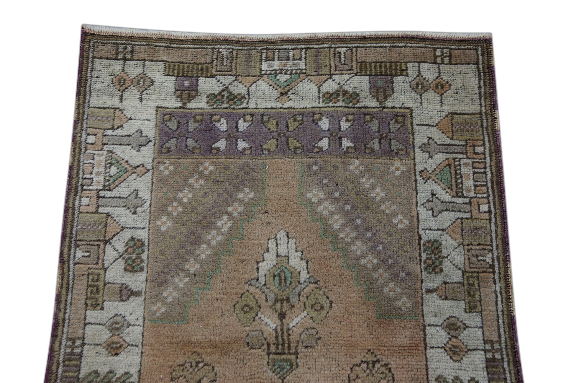 Turkish Vintage Anatolian Rug  2'5" x 11'10" #1059