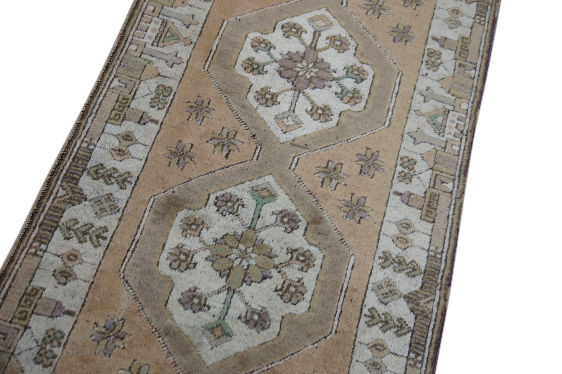 Turkish Vintage Anatolian Rug  2'5" x 11'10" #1059