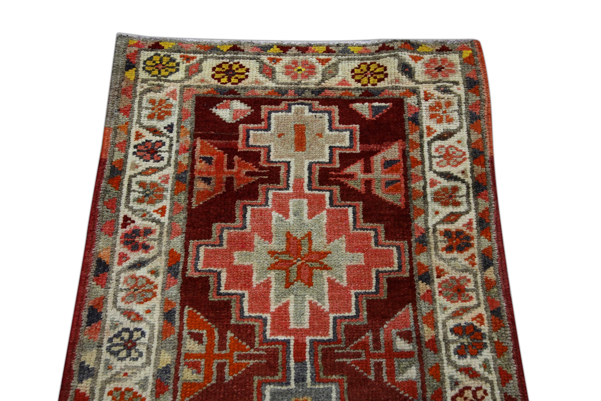 Turkish Vintage Anatolian Rug  2'8" x 12'2" #114