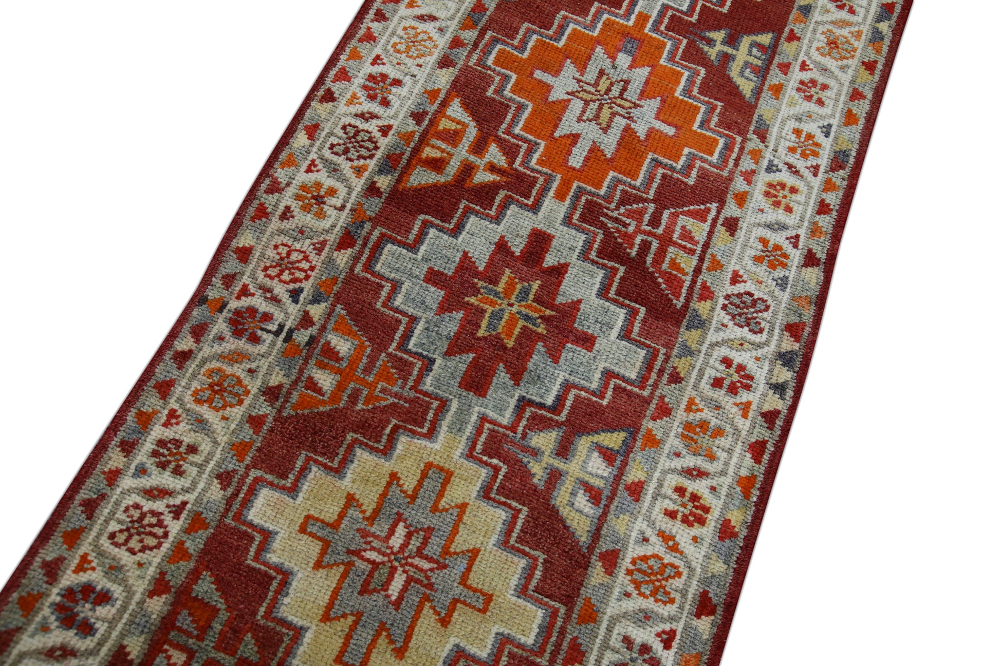 Turkish Vintage Anatolian Rug  2'8" x 12'2" #114