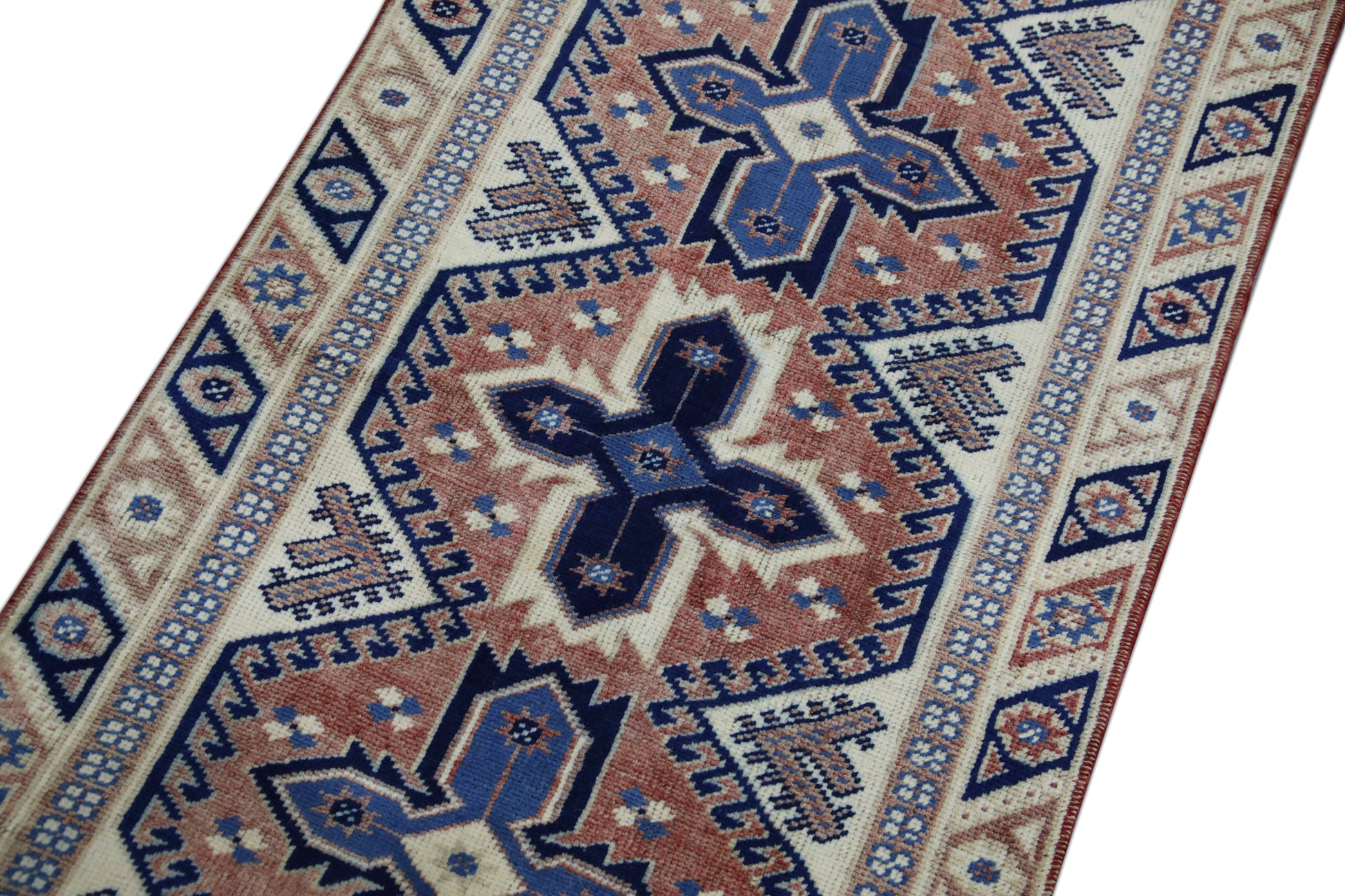 Turkish Vintage Anatolian Rug  2'6" x 10'4" #310