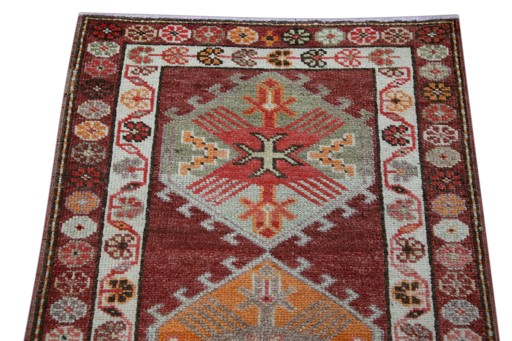 Turkish Vintage Anatolian Rug  2'10" x 13'5" #290