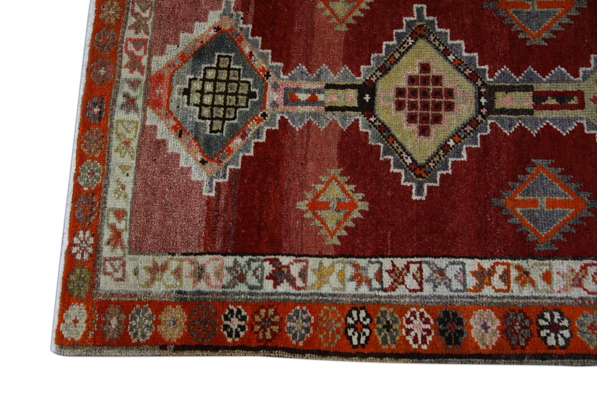 Turkish Vintage Anatolian Rug  2'9" x 11'10" #339