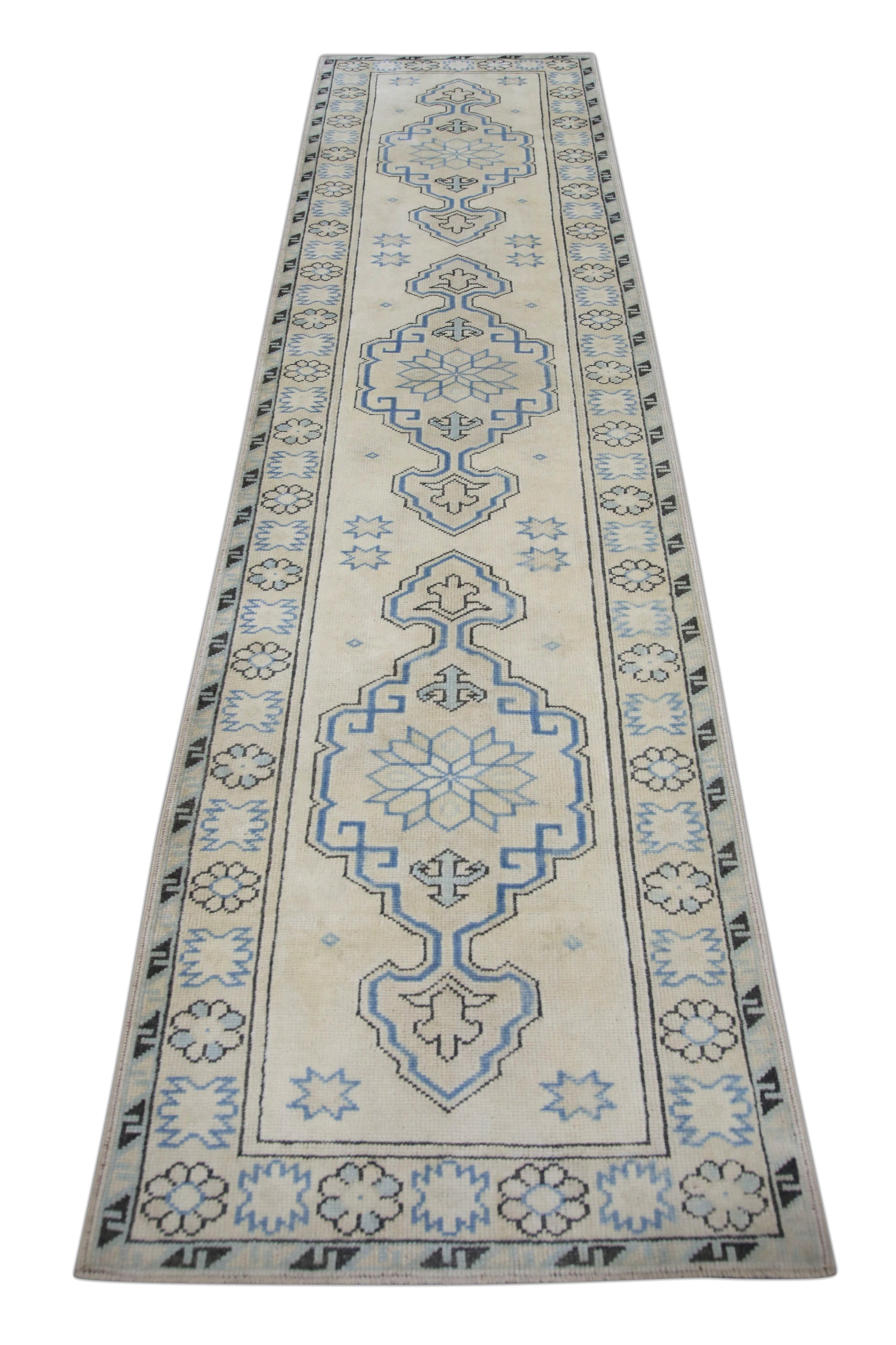 Turkish Vintage Anatolian Rug  2'11" x 11'2" #195