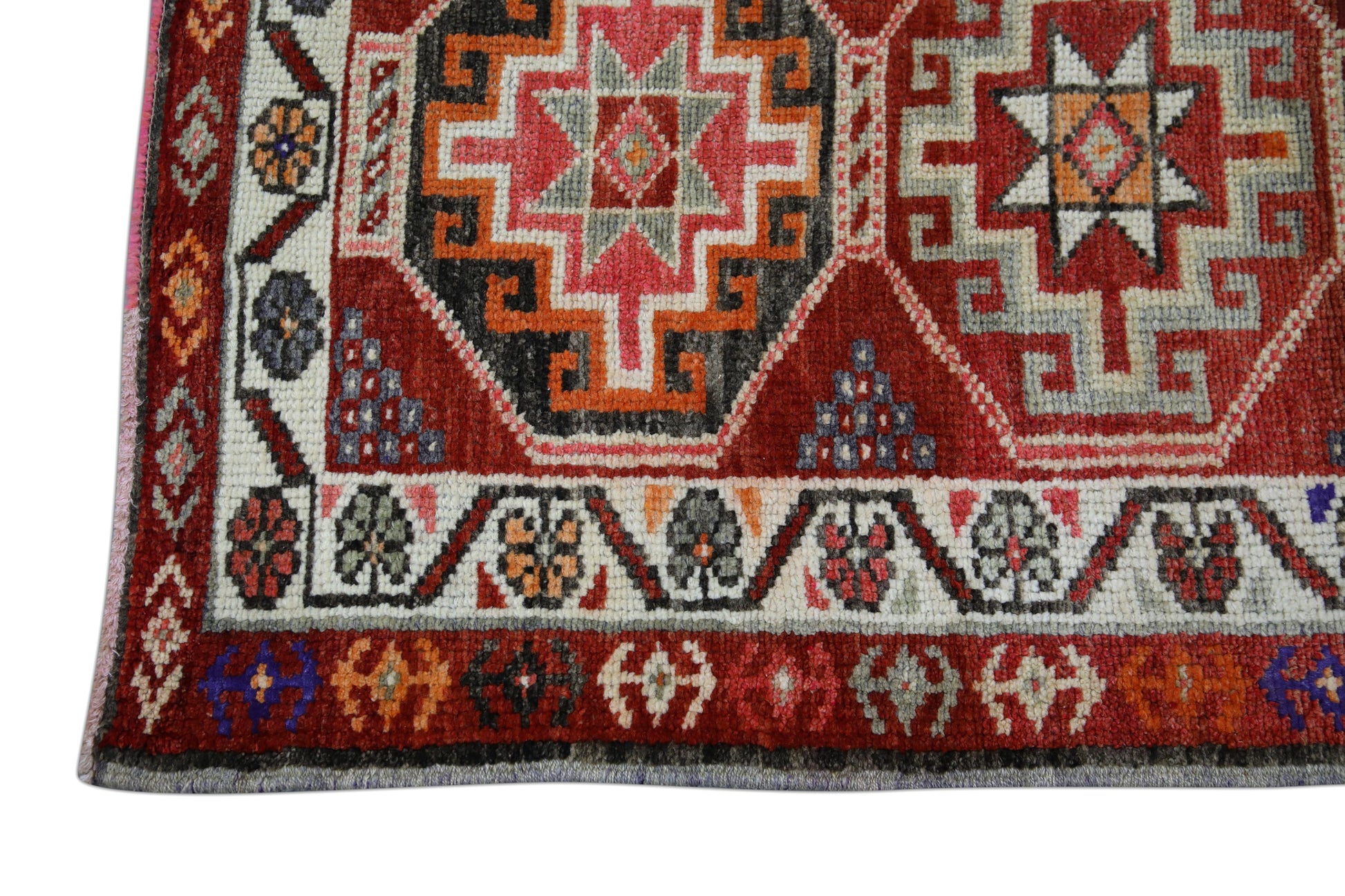 Turkish Vintage Anatolian Rug  2'9" x 12'8" #291
