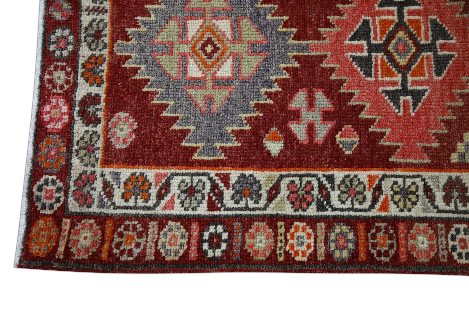 Turkish Vintage Anatolian Rug  2'10" x 12'10" #116