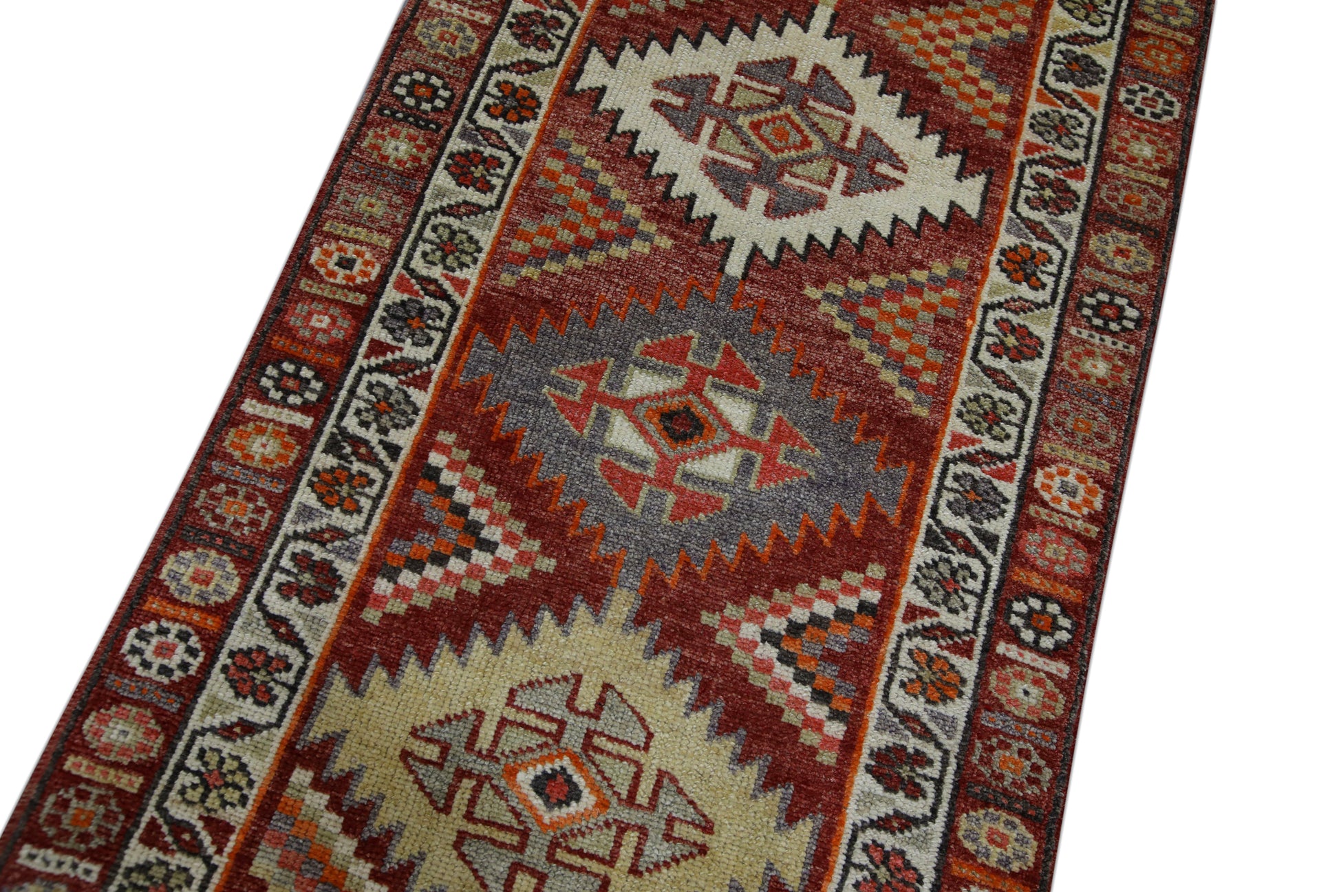 Turkish Vintage Anatolian Rug  2'10" x 12'10" #116