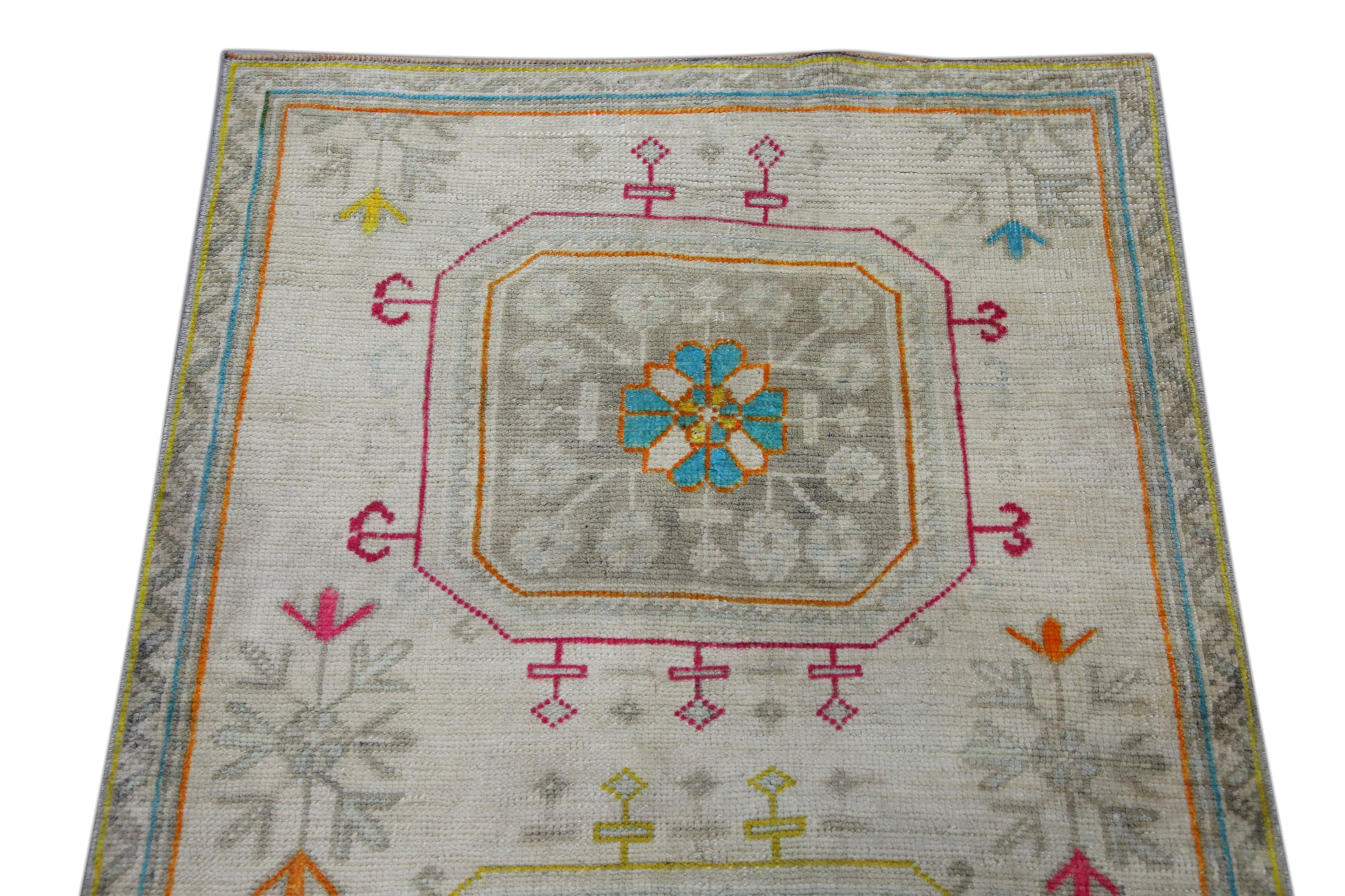 Turkish Vintage Anatolian Rug  3' x 10'7" #219