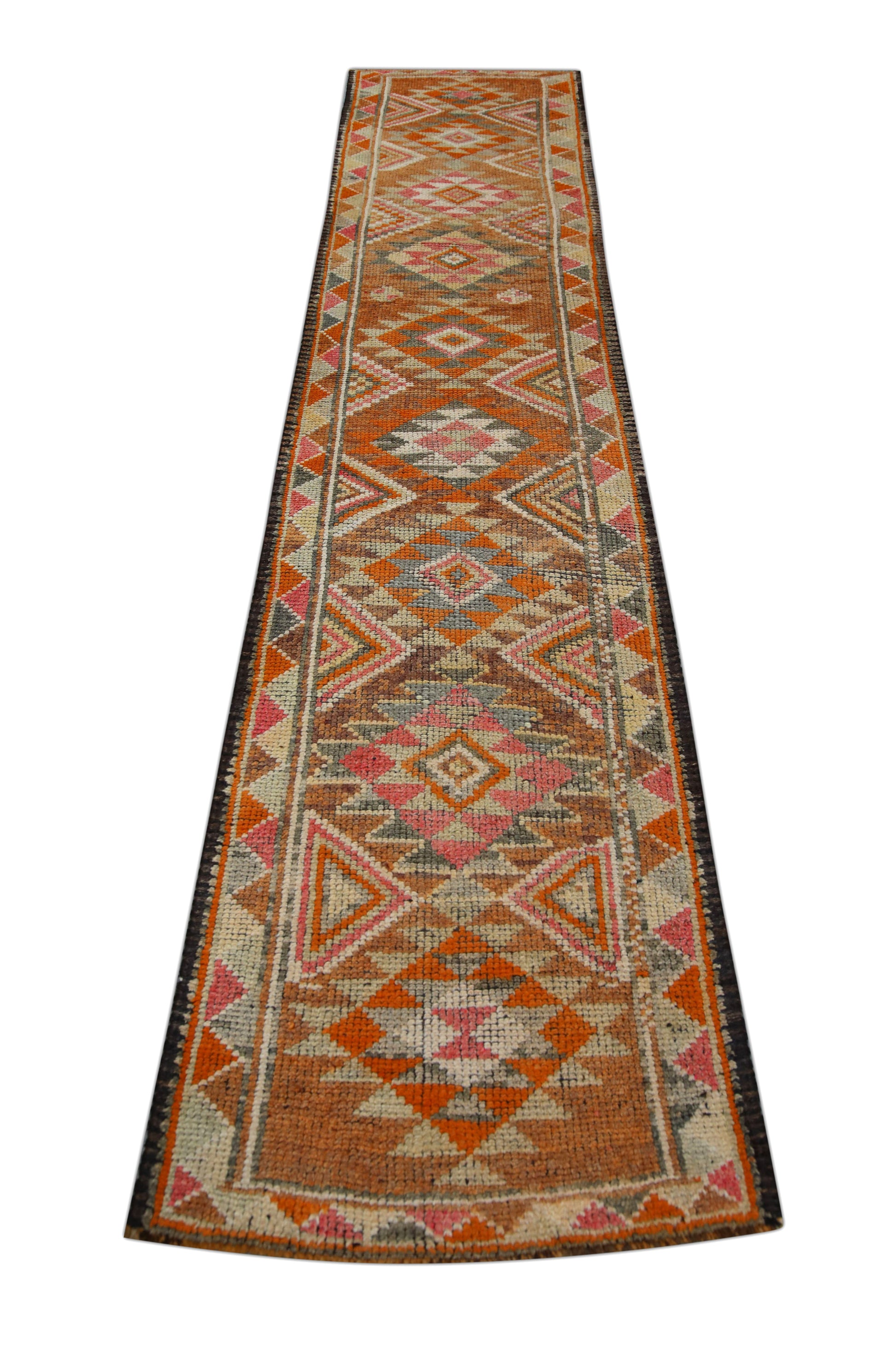 Turkish Vintage Anatolian Rug  2'7" x 11'8" #262