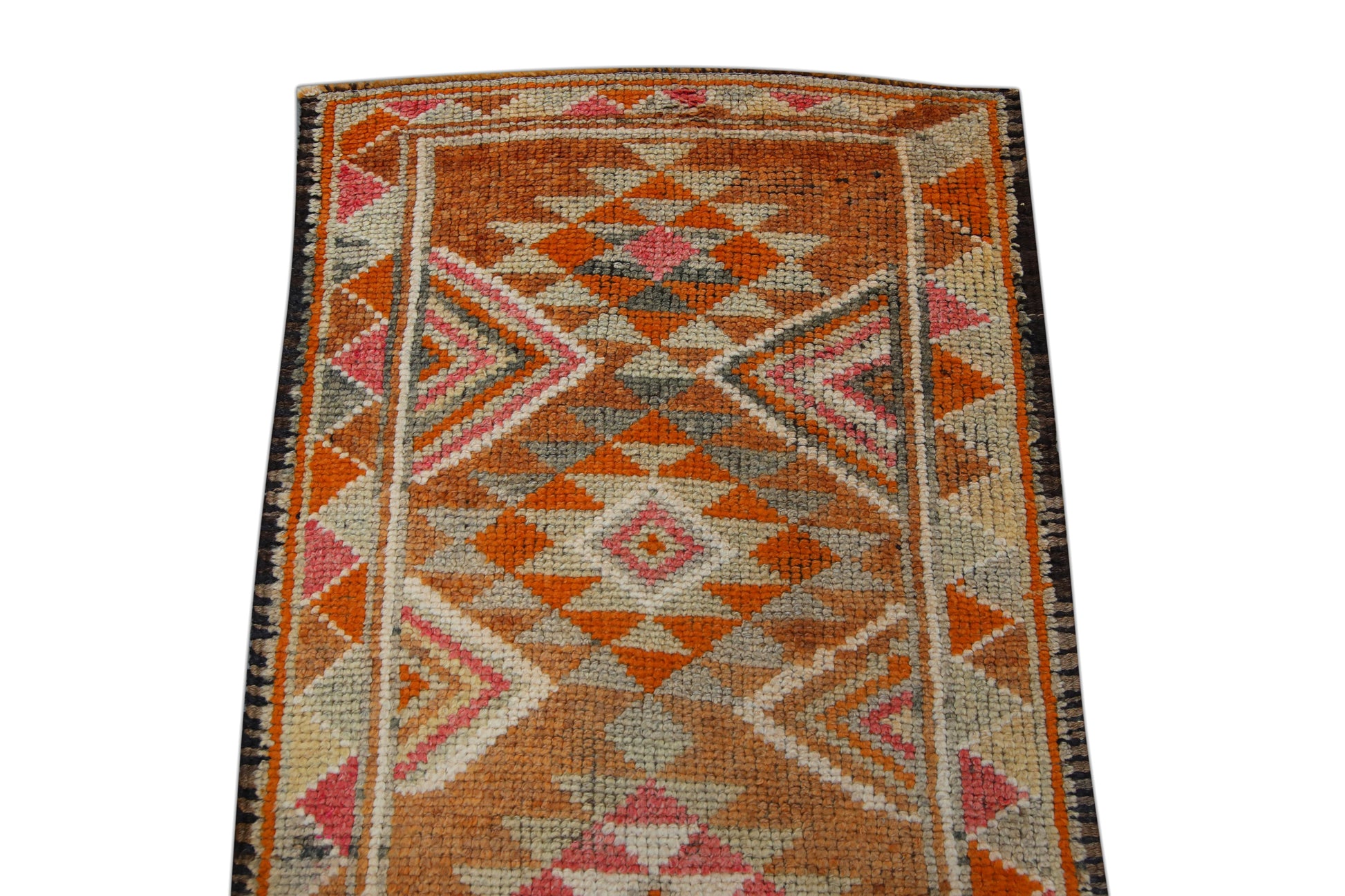 Turkish Vintage Anatolian Rug  2'7" x 11'8" #262