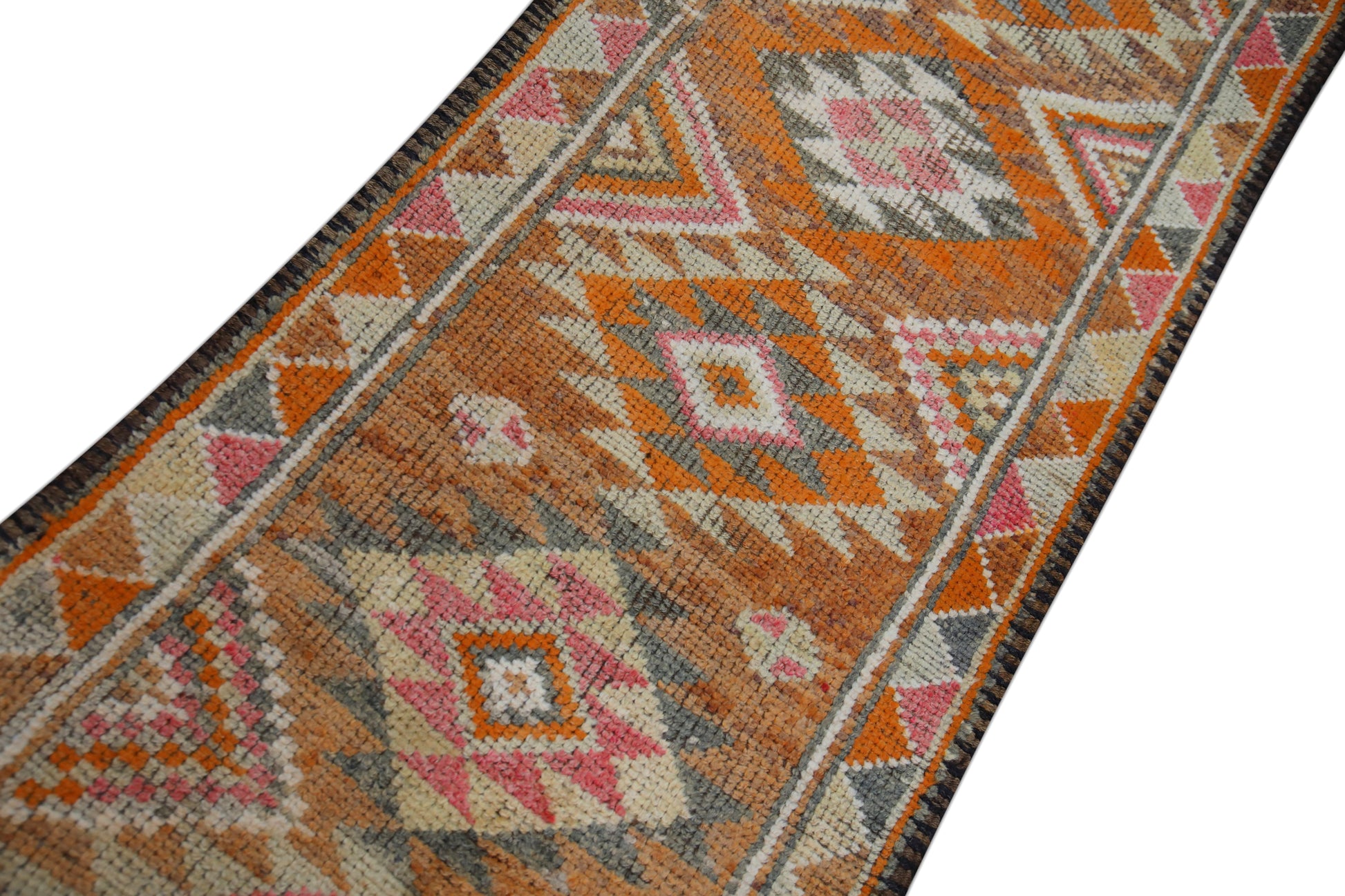 Turkish Vintage Anatolian Rug  2'7" x 11'8" #262