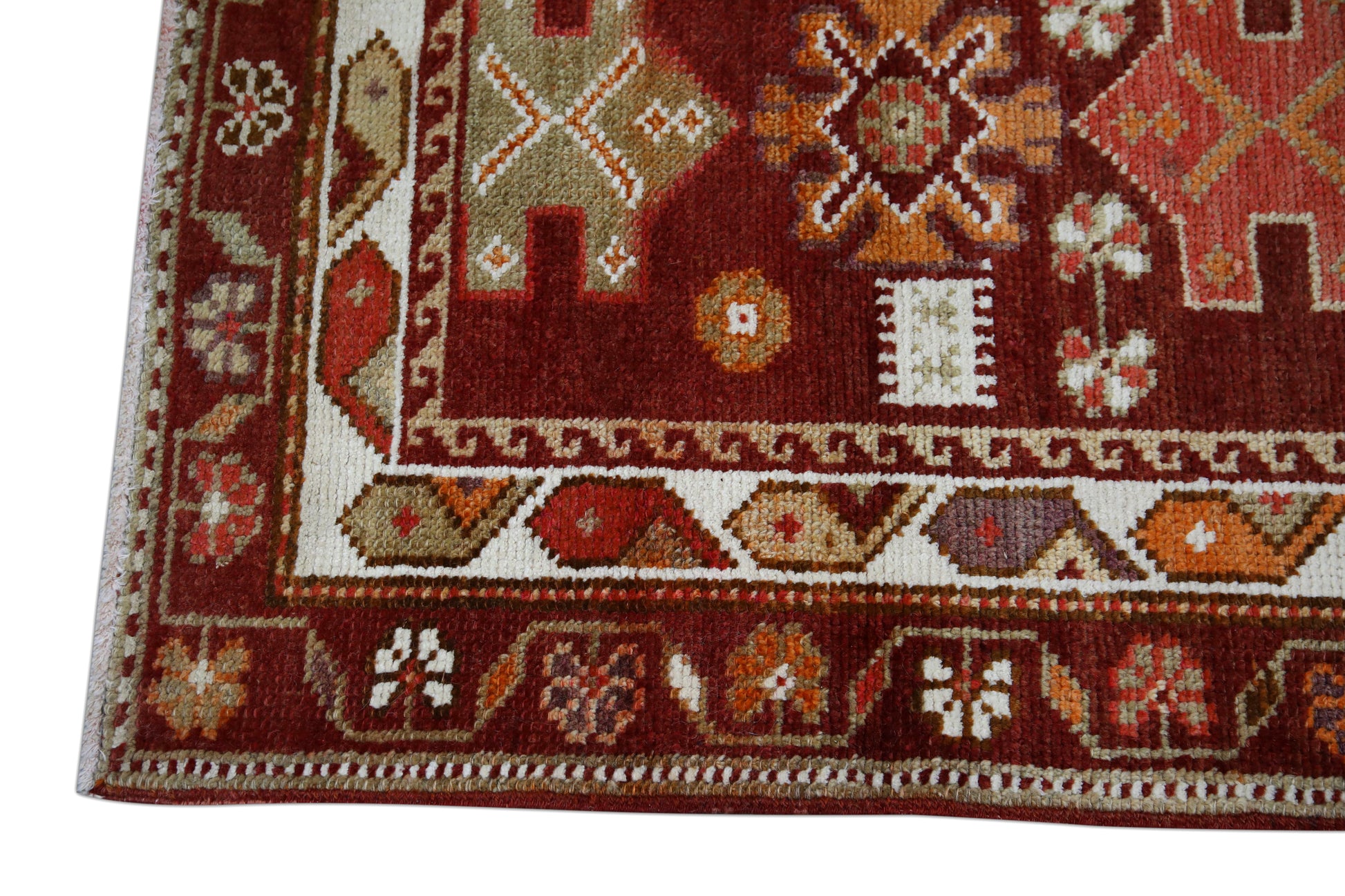 Turkish Vintage Anatolian Rug 2'10" x 14'11" #115