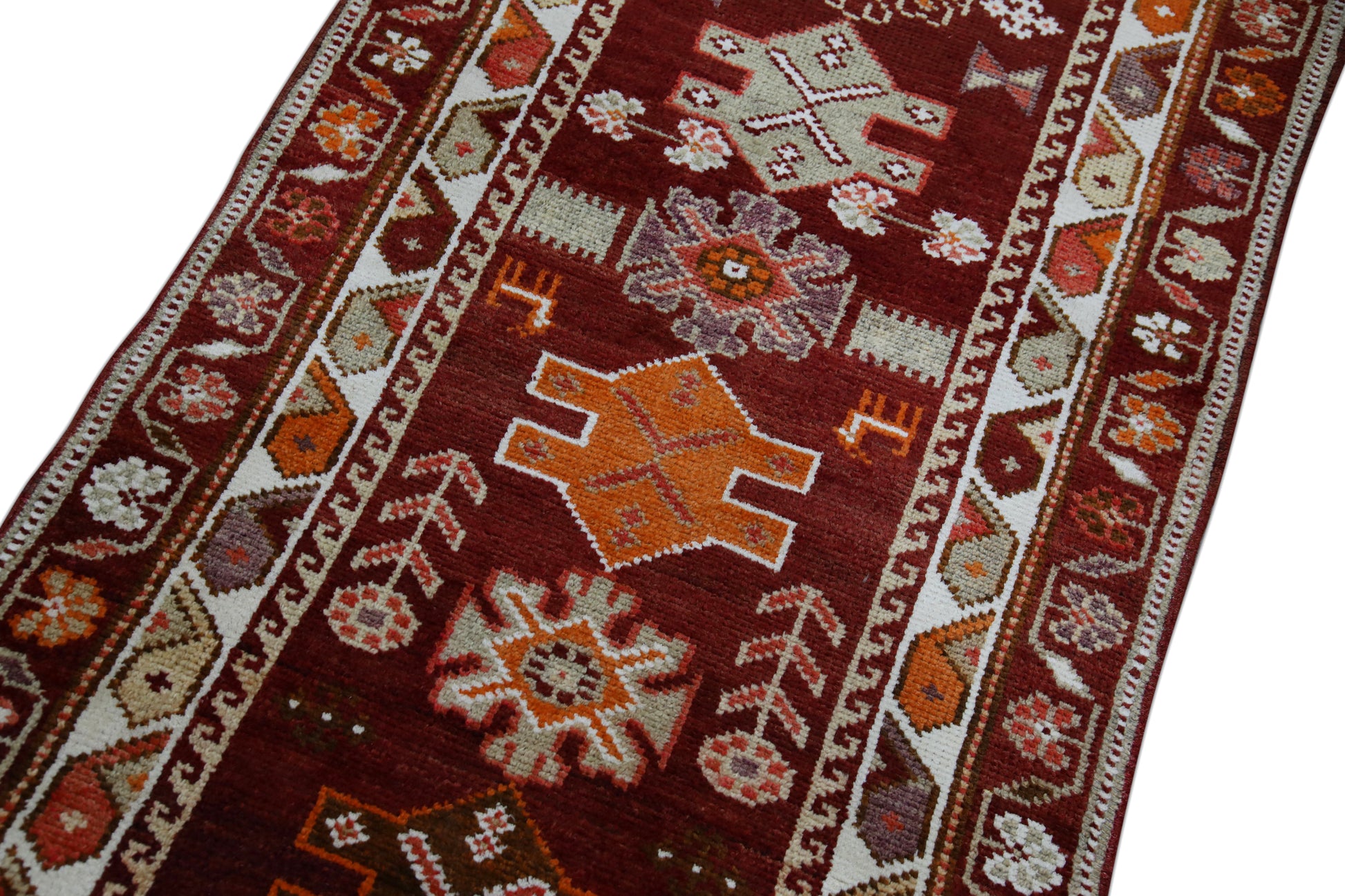 Turkish Vintage Anatolian Rug 2'10" x 14'11" #115