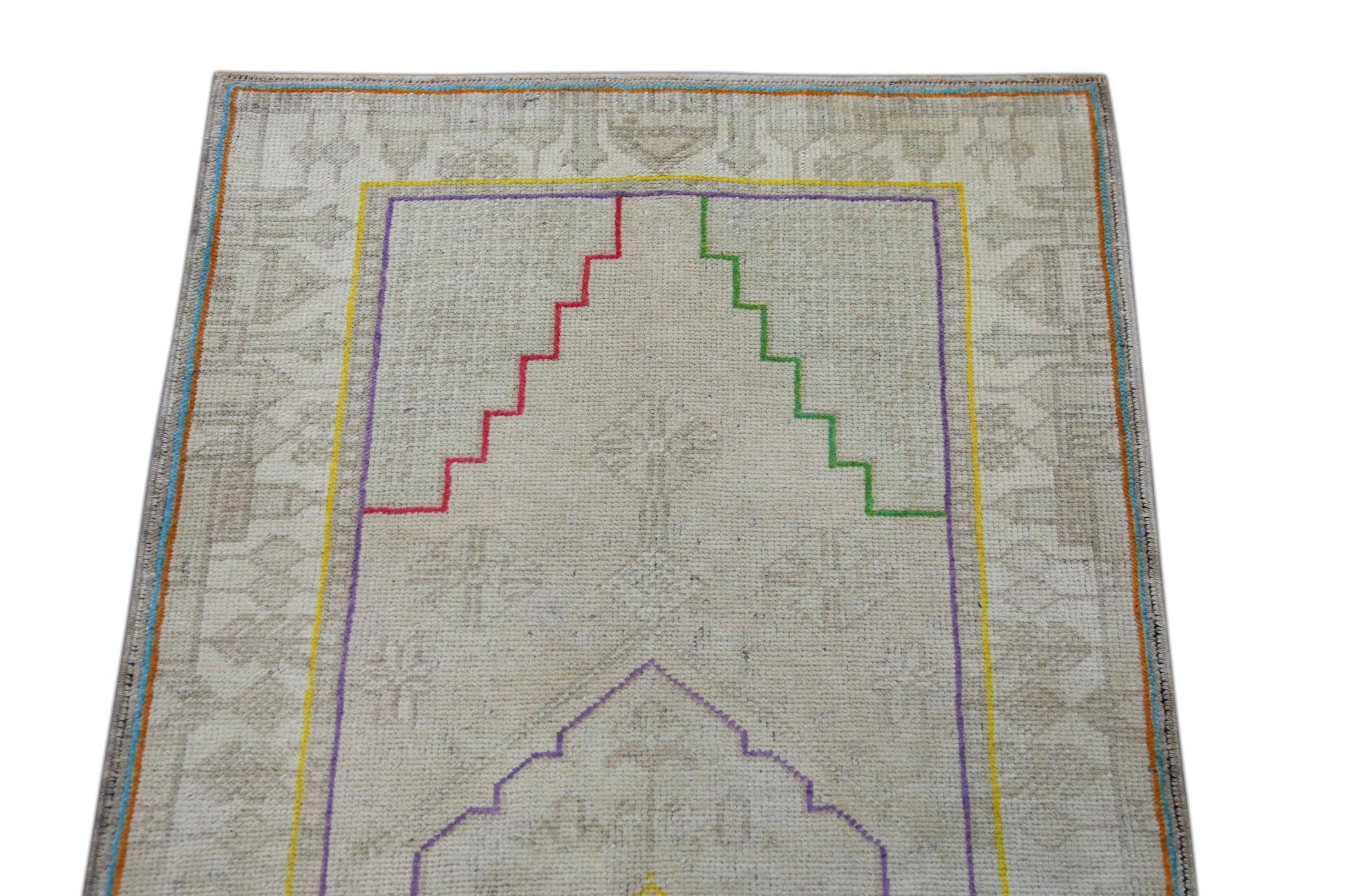 Turkish Vintage Anatolian Rug  2'6" x 9'4" #252