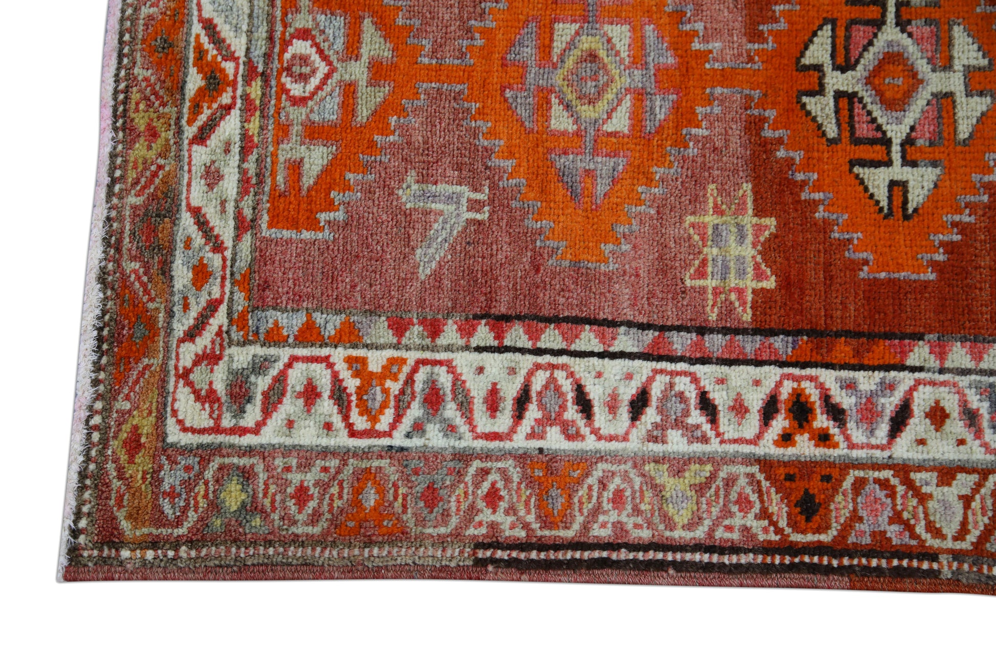 Turkish Vintage Anatolian Rug  2'8" x 11'6" #133