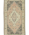Oriental Hand Knotted Vintage Turkish Mini Rug 1'7" x 3' #8871