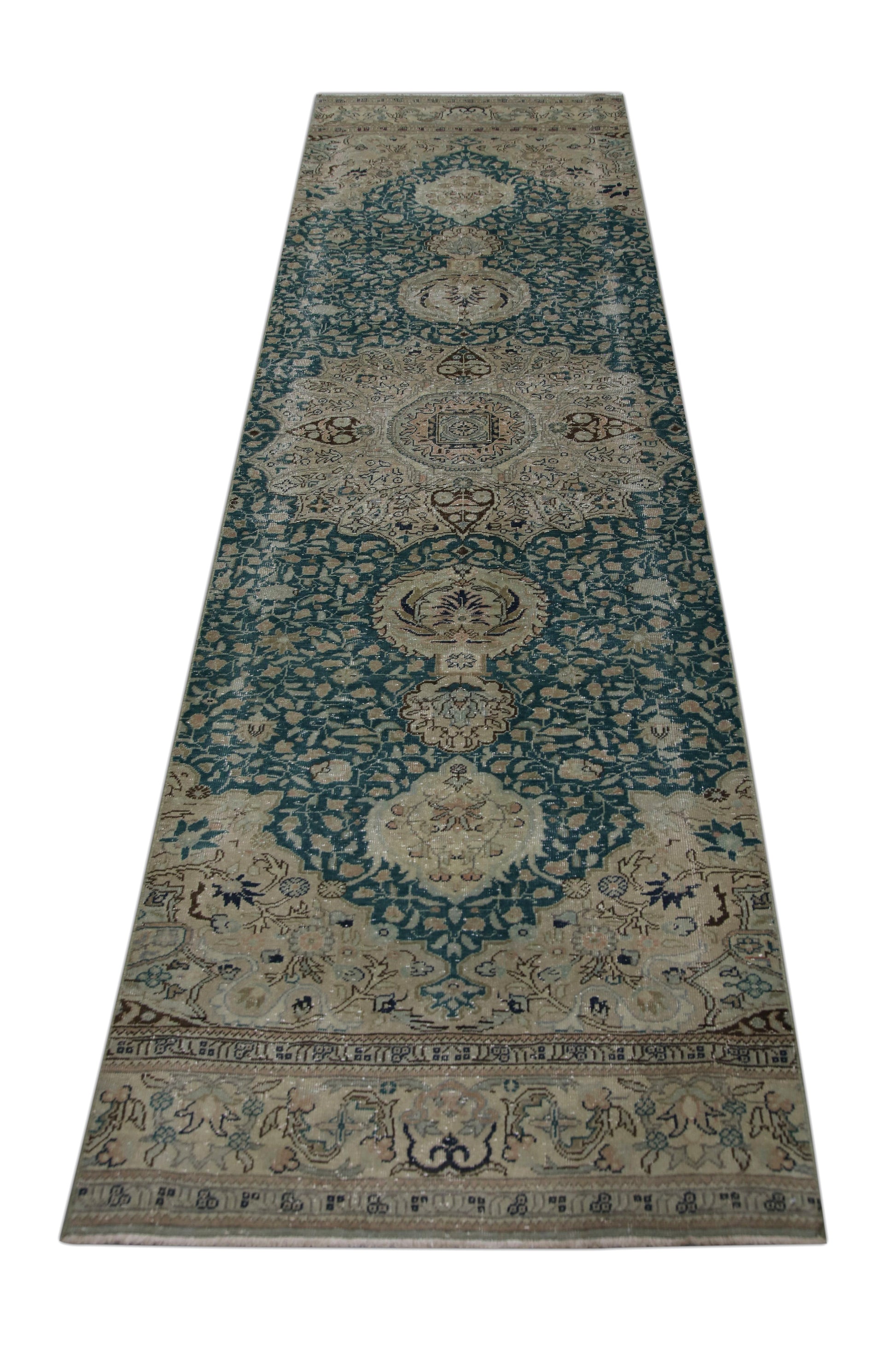 Turkish Vintage Anatolian Rug  3' x 9'9" #230