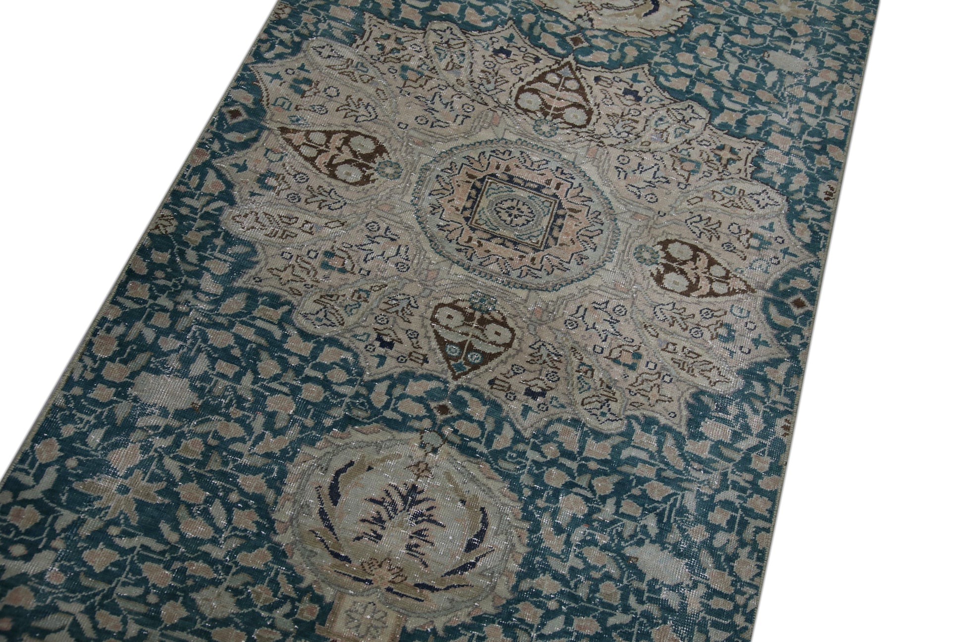 Turkish Vintage Anatolian Rug  3' x 9'9" #230