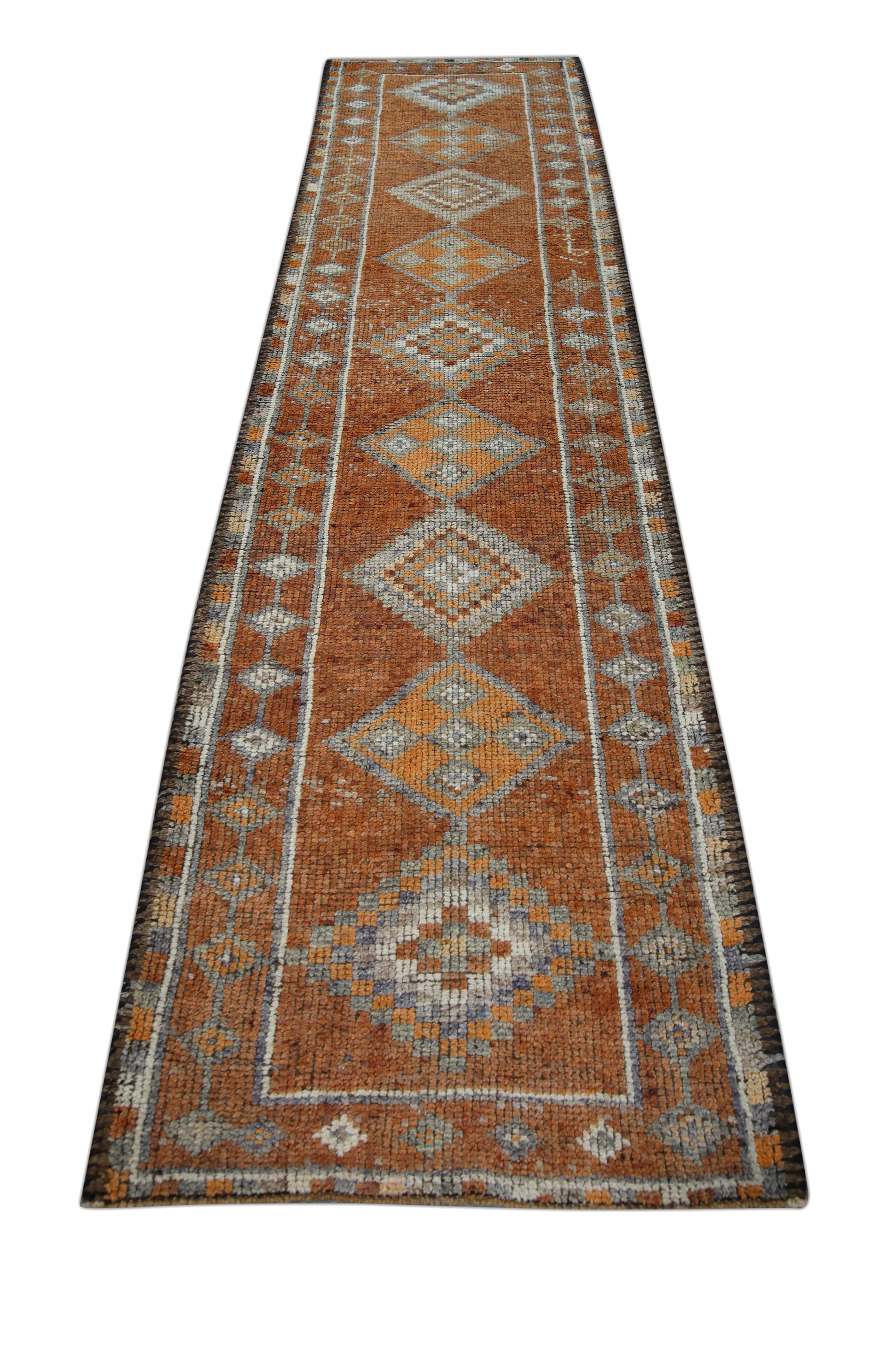 Turkish Vintage Anatolian Rug  3'1" x 11'11" #291