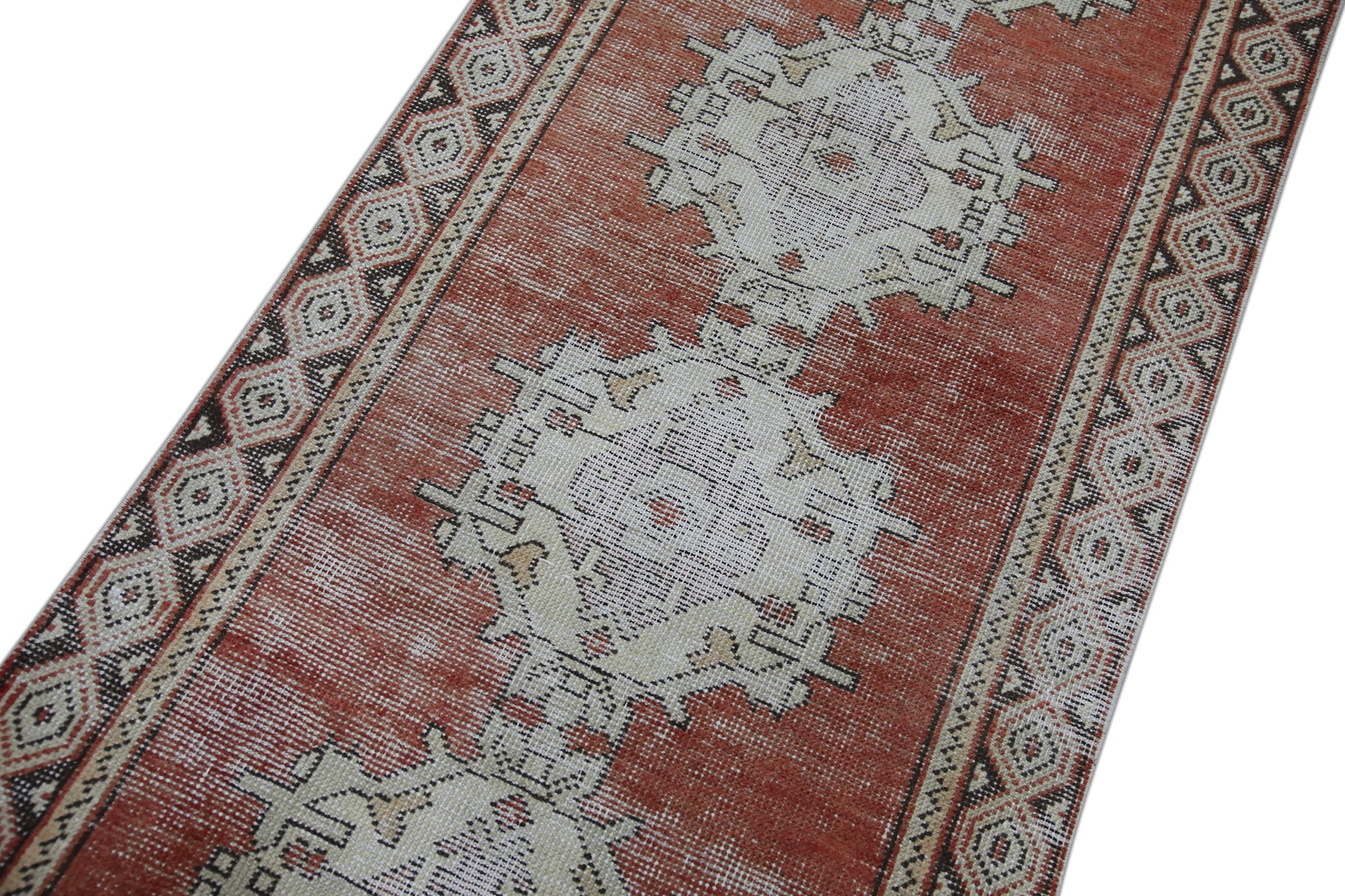 Turkish Vintage Anatolian Rug  2'9" x 9'8" #506