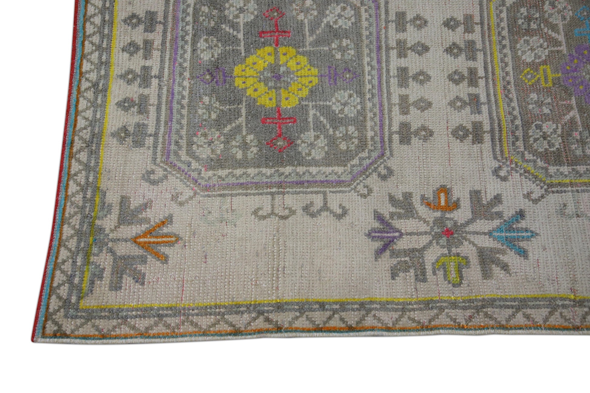 Turkish Vintage Anatolian Rug  3'2" x 10'3" #57