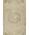Oriental Hand Knotted Vintage Turkish Mini Rug 1'8" x 3' #8517