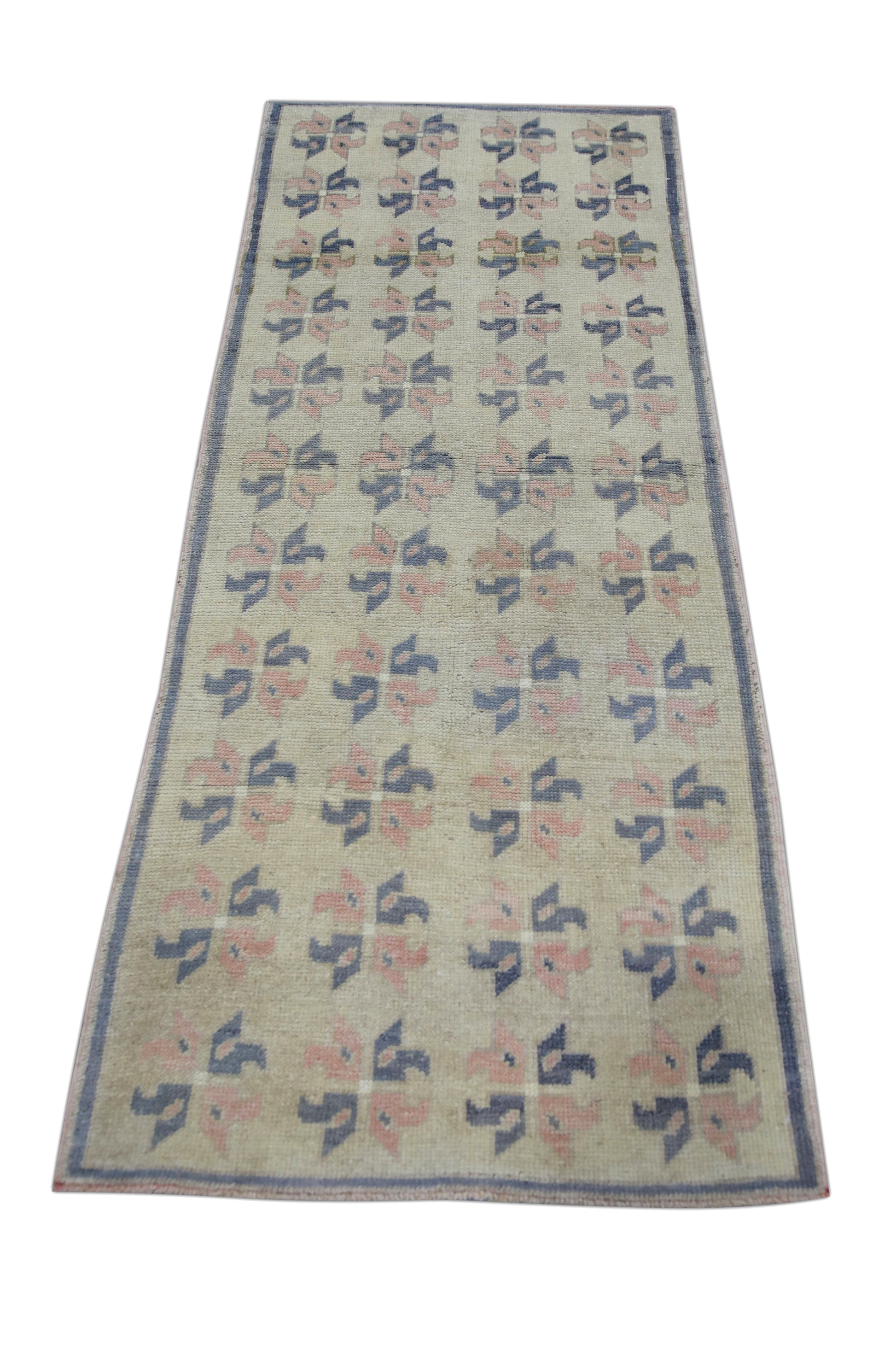 Turkish Vintage Anatolian Rug 2'9" x 7'2"  #341