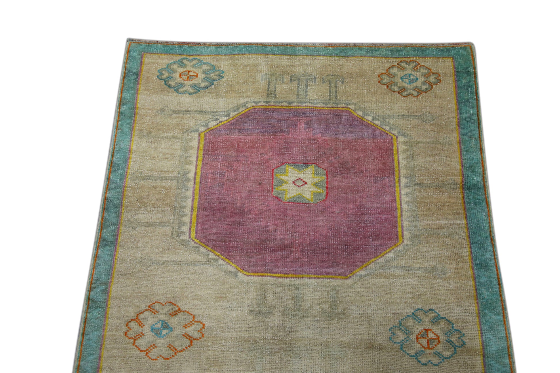 Turkish Vintage Anatolian Rug  3' x 12'3" #286