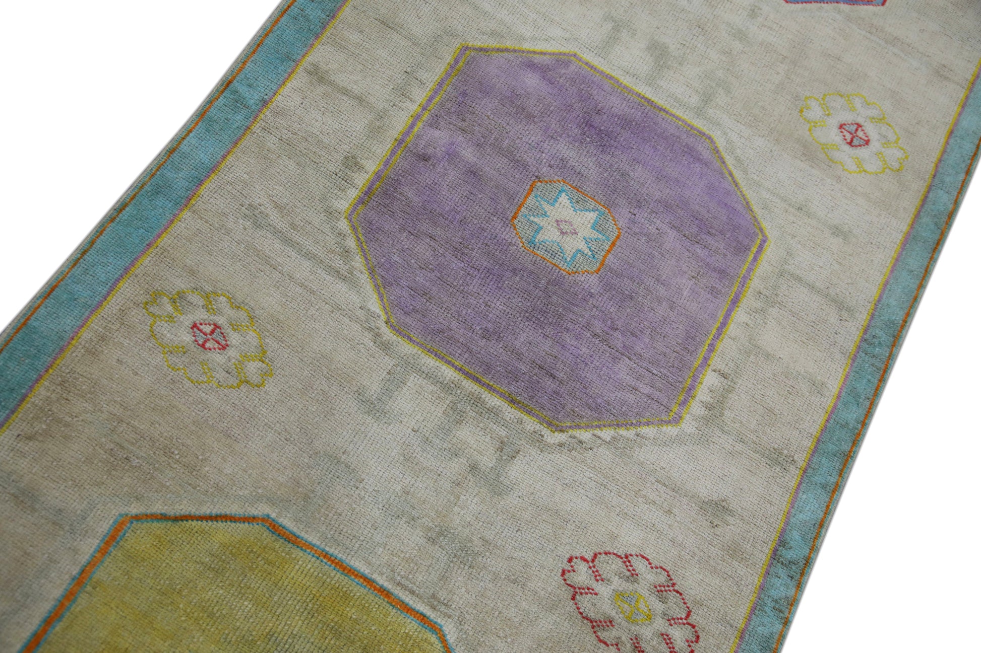 Turkish Vintage Anatolian Rug  3' x 12'3" #286