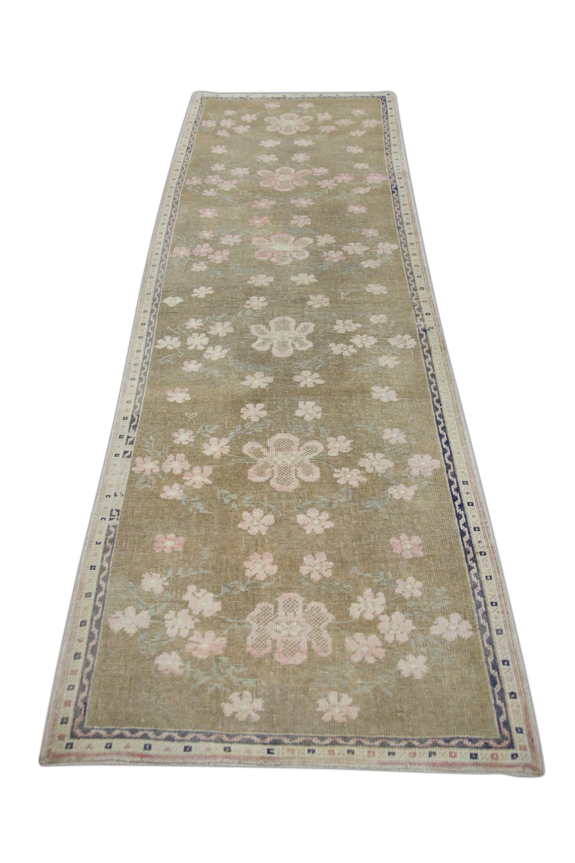 Turkish Vintage Anatolian Rug  3'2" x 9'2" #139