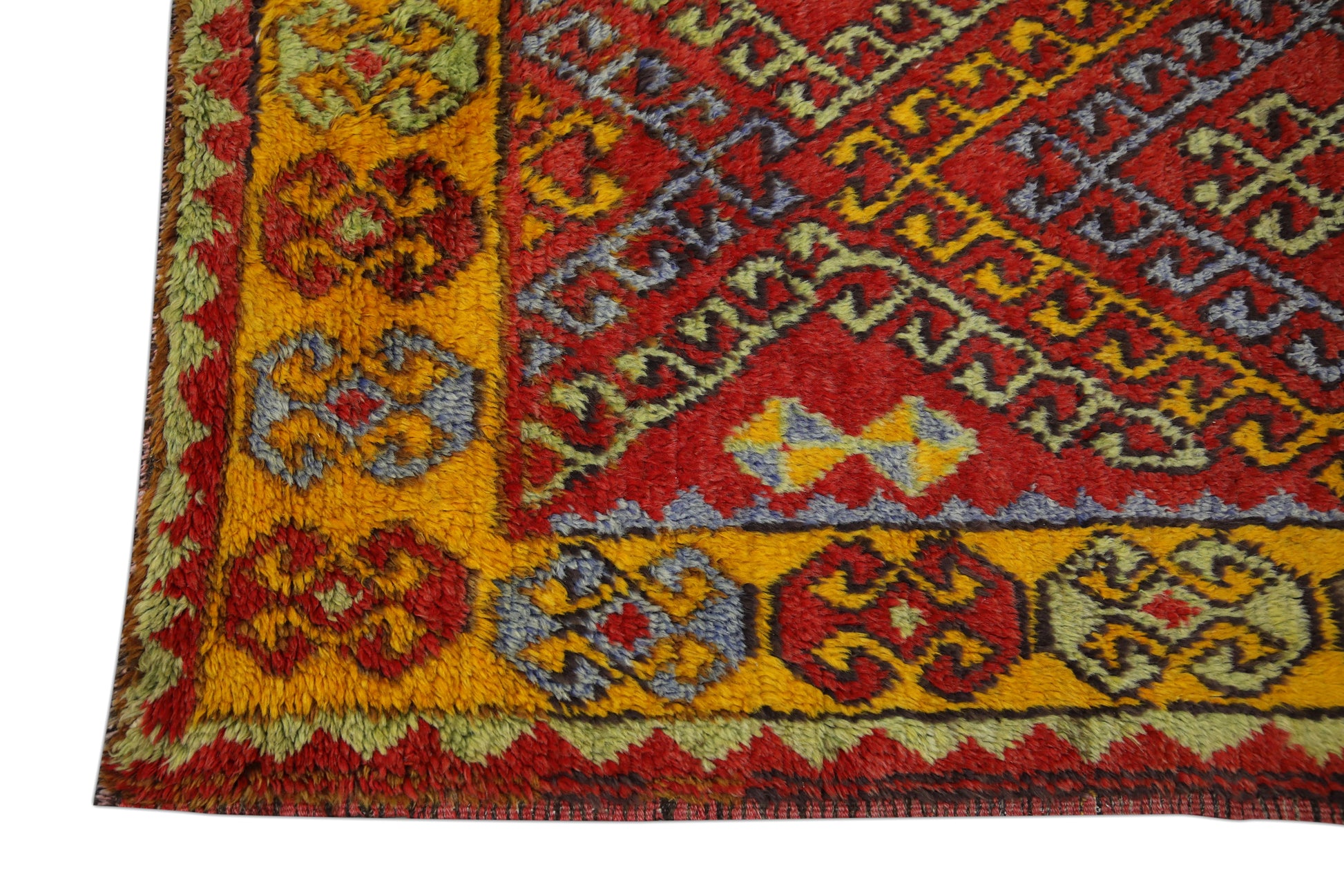 Turkish Vintage Anatolian Rug  3'4" x 10'3" #208