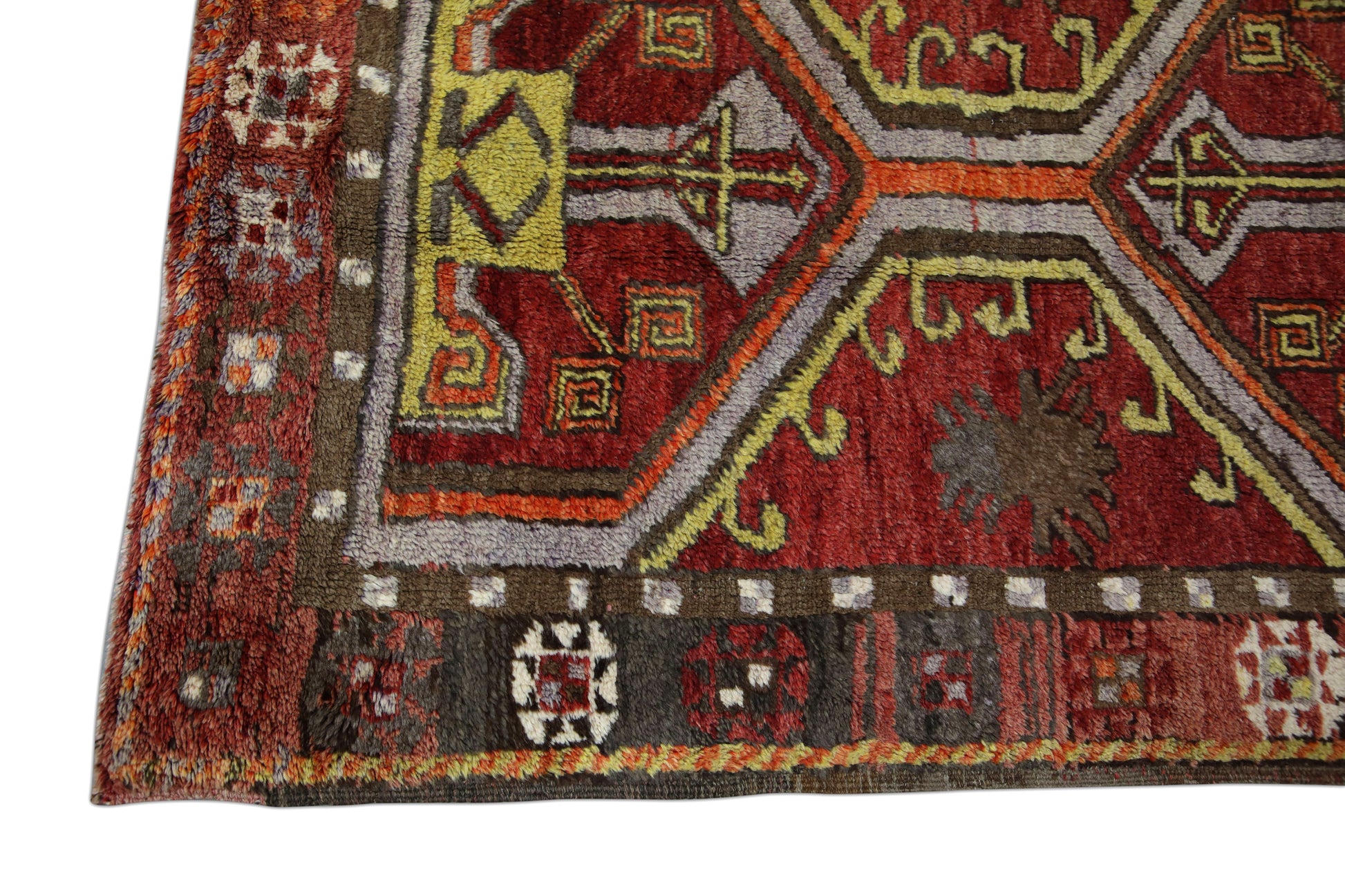 Turkish Vintage Anatolian Rug  4' x 11'9" #210