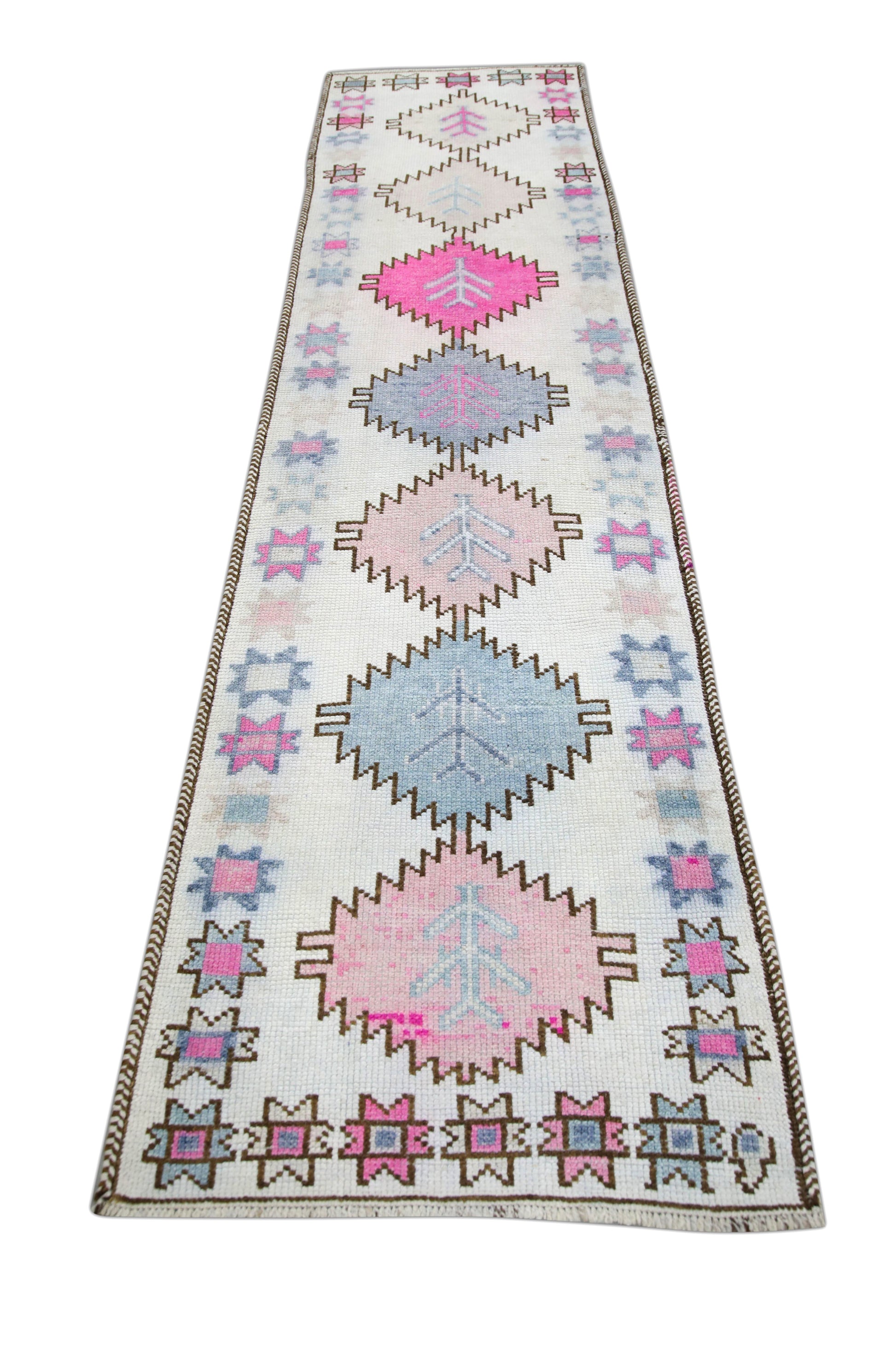 Turkish Vintage Anatolian Rug  3'1" x 11'8" #115