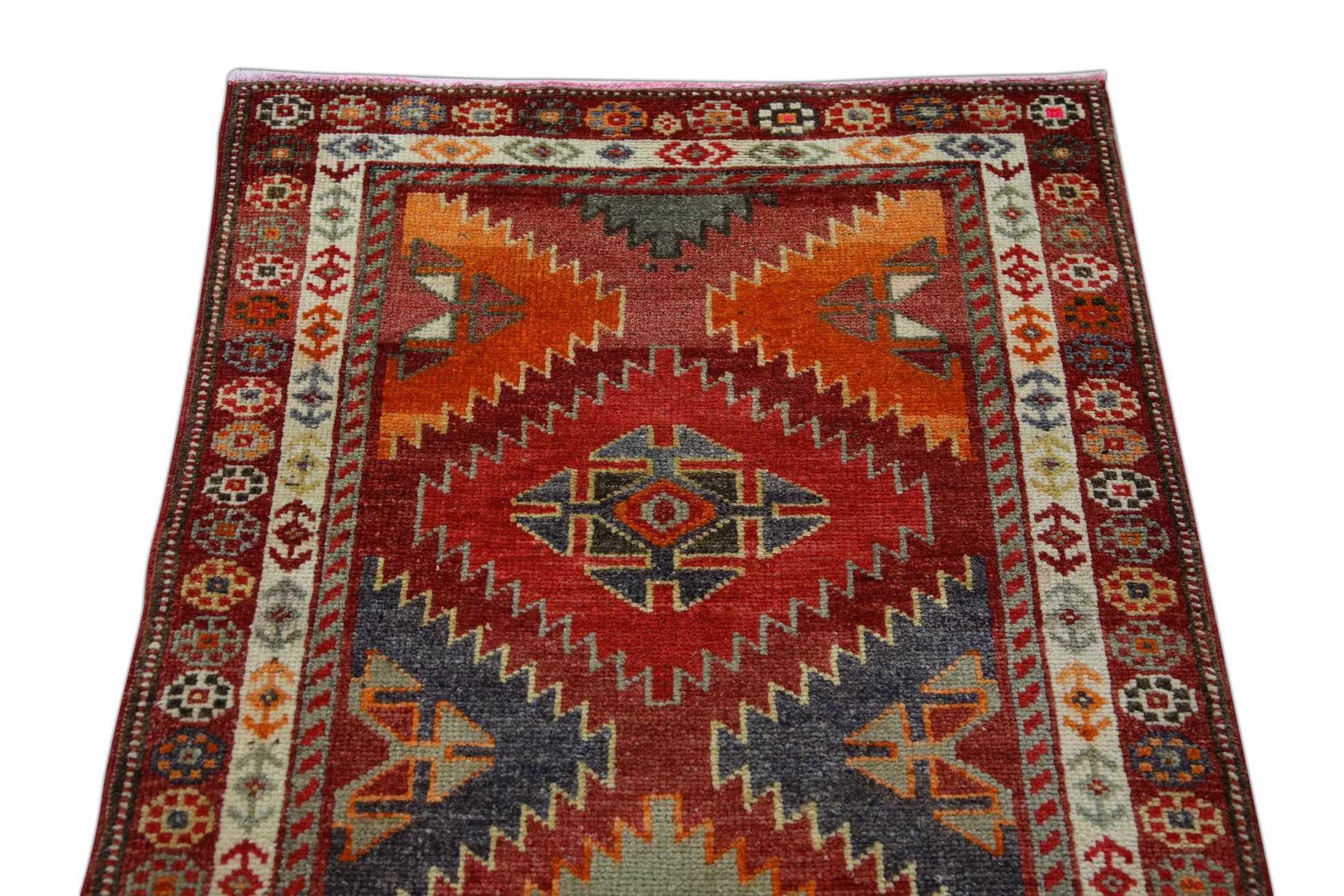 Turkish Vintage Anatolian Rug  2'11" x 11'11" #447