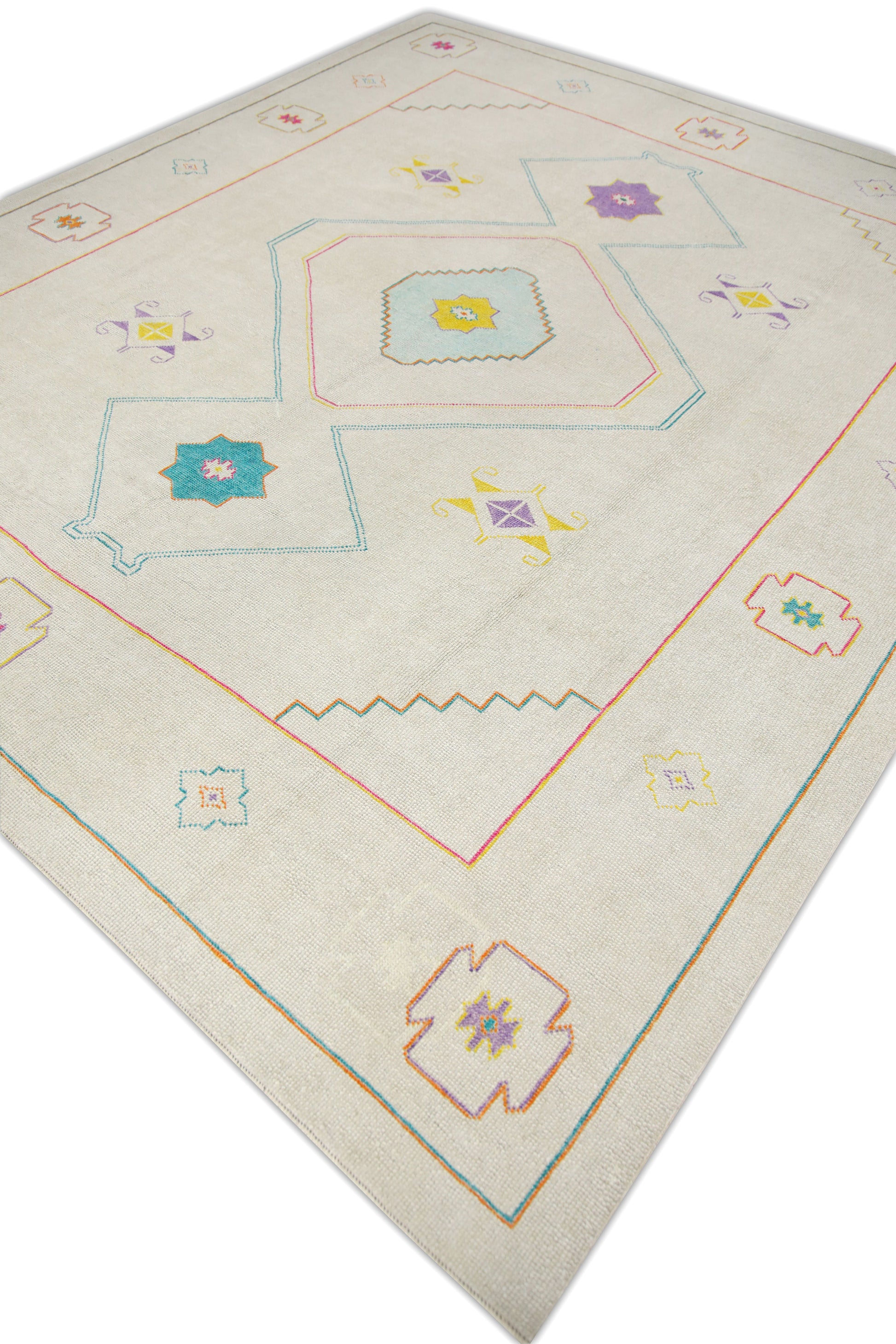 Turkish Vintage Anatolian Rug  9'2" x 10'9" #56
