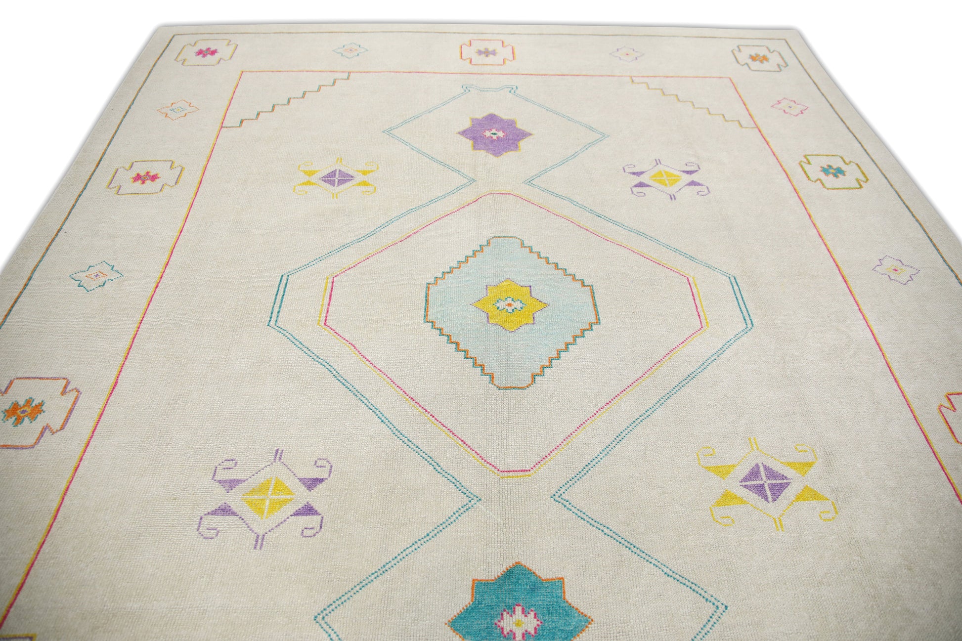 Turkish Vintage Anatolian Rug  9'2" x 10'9" #56