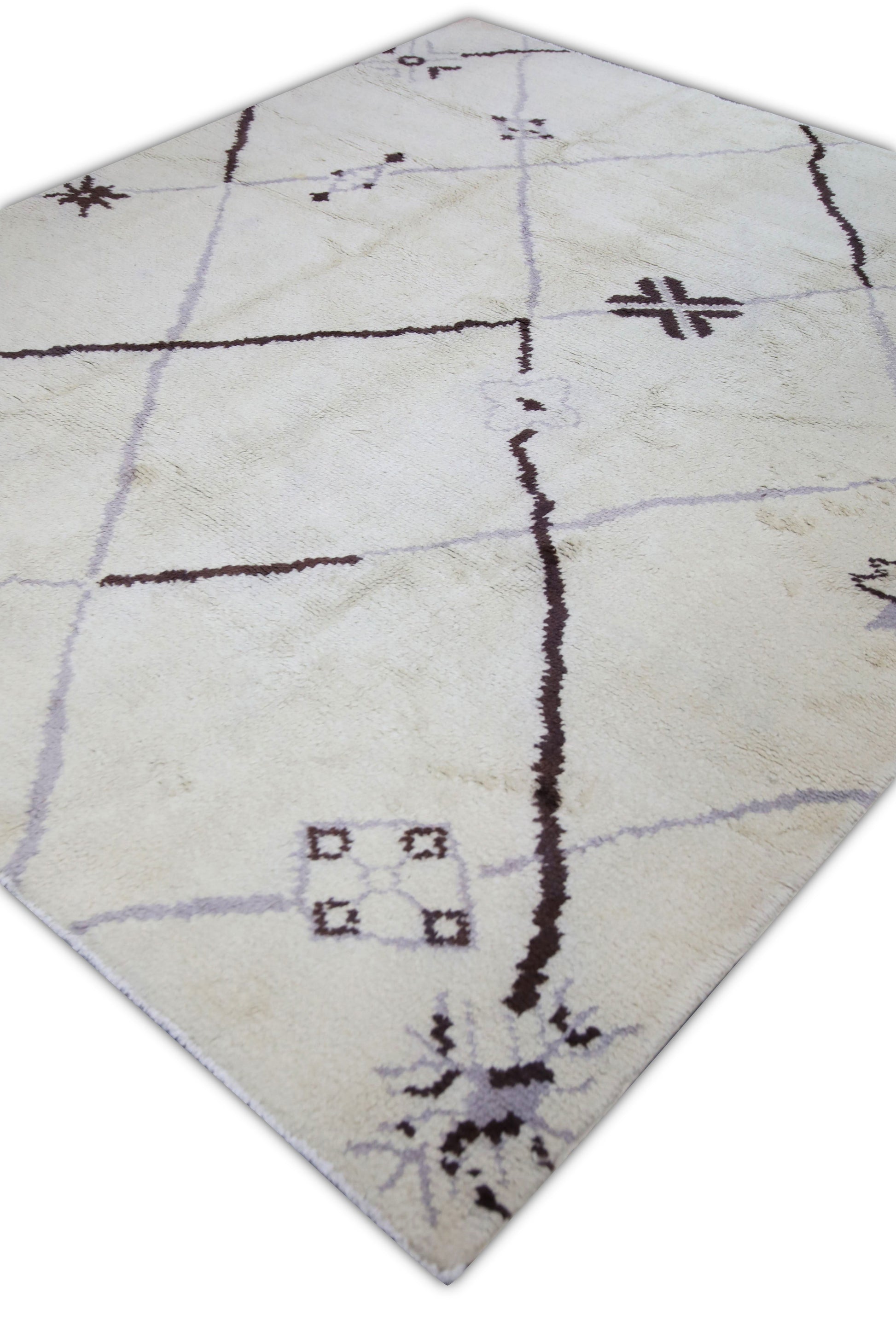 Hand Knotted Turkish Tulu Rug  8'2" x 9'2" #29