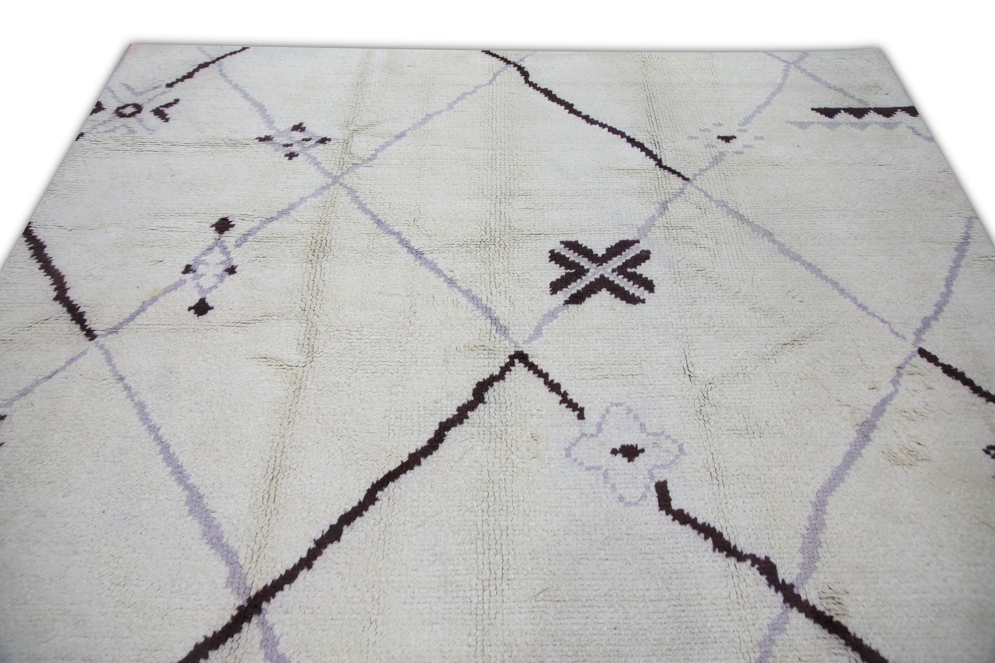 Hand Knotted Turkish Tulu Rug  8'2" x 9'2" #29