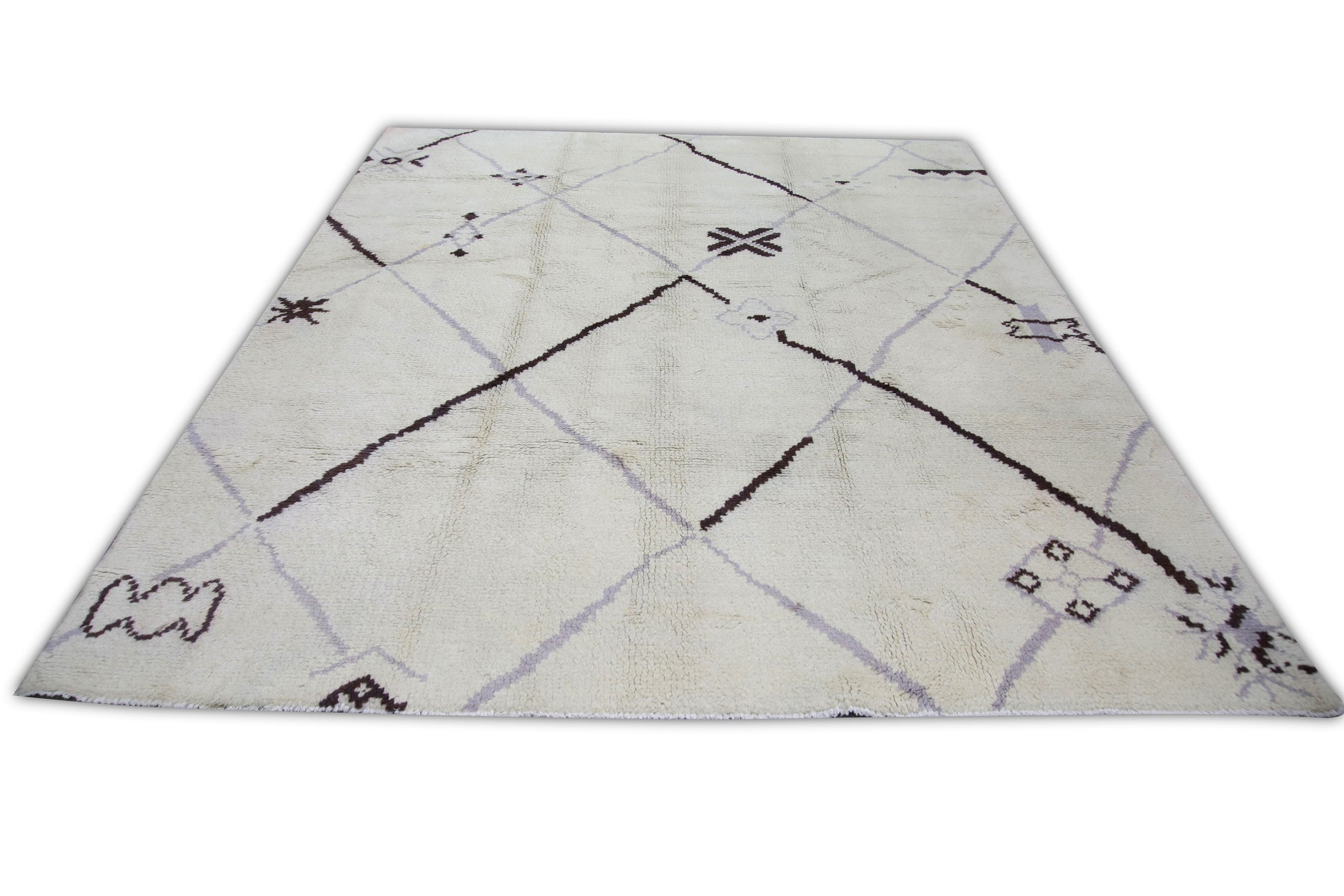 Hand Knotted Turkish Tulu Rug  8'2" x 9'2" #29