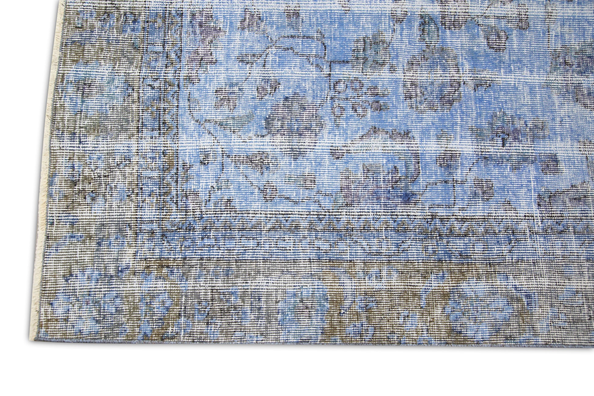 Turkish Vintage Anatolian Rug  6'3" x 9'6" #102