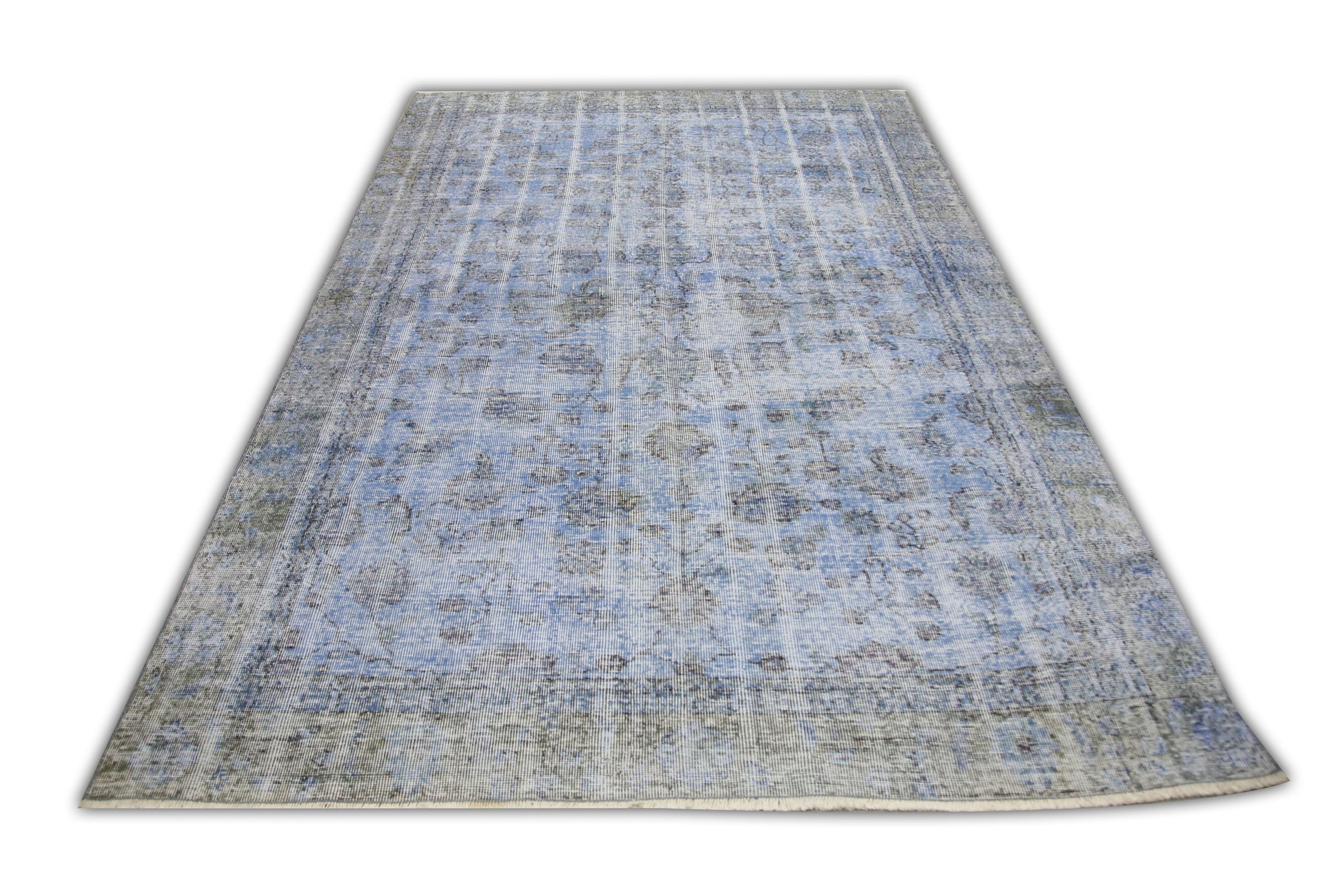 Turkish Vintage Anatolian Rug  6'3" x 9'6" #102