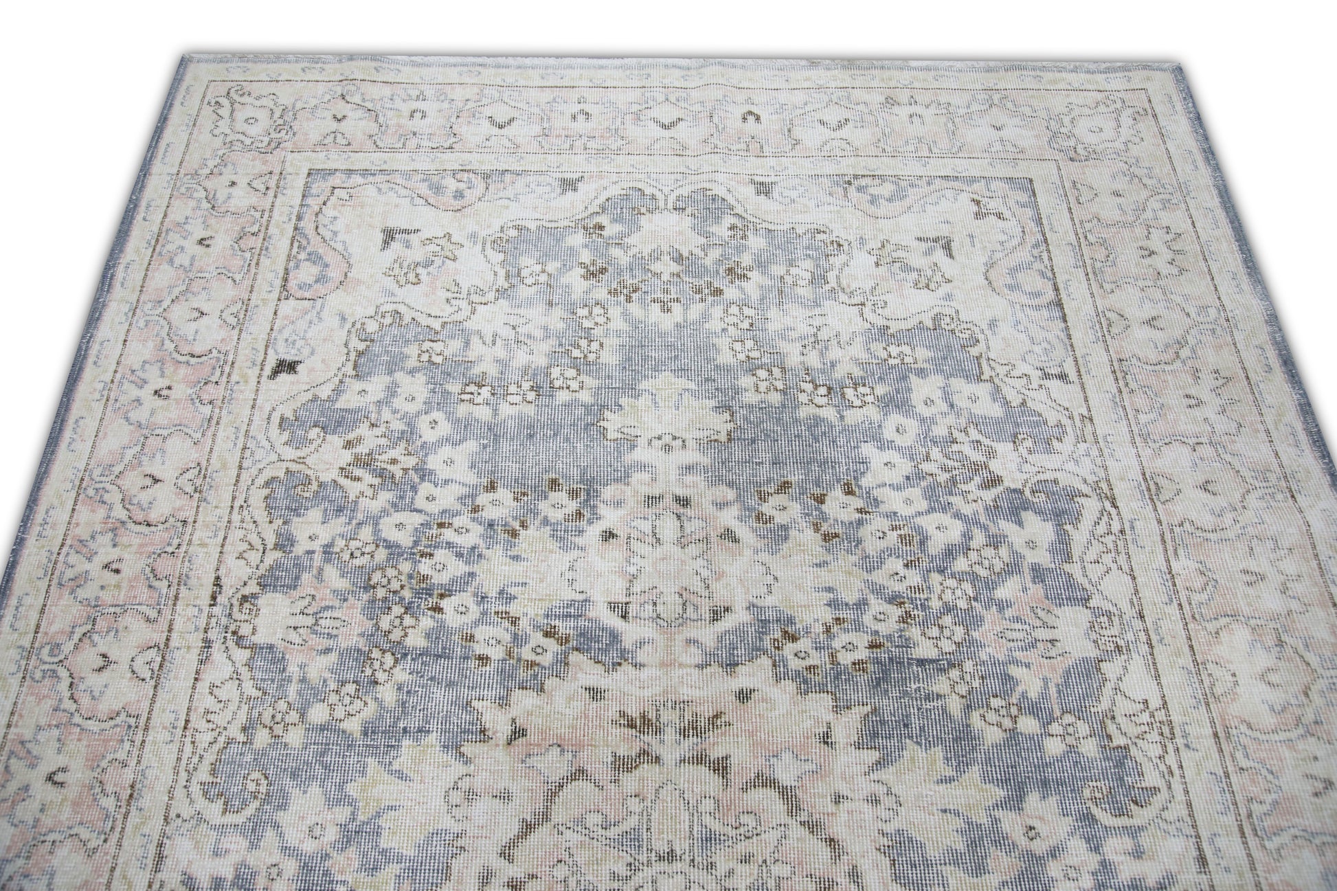Turkish Vintage Anatolian Rug  5'8" x 8'5" #6478