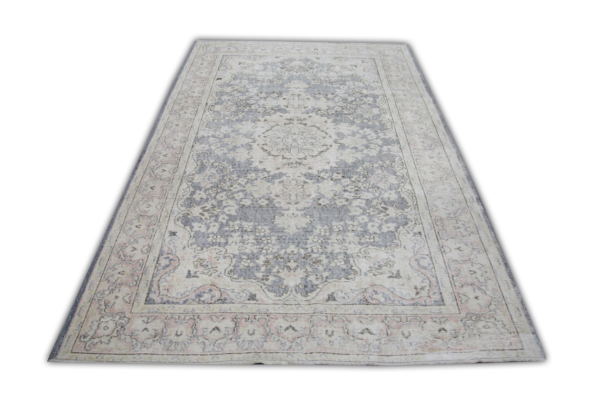 Turkish Vintage Anatolian Rug  5'8" x 8'5" #6478